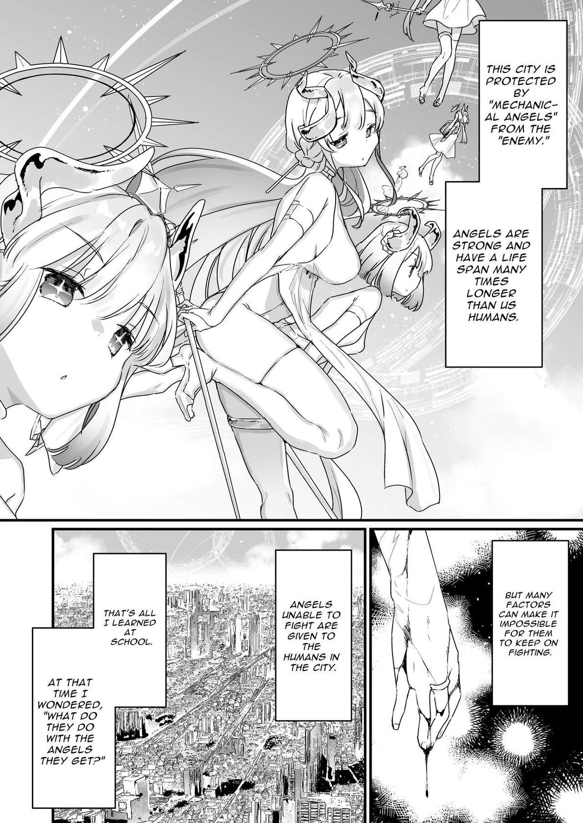 [Tenkirin (Kanroame)] Onaho Ochishita Kikai Tenshi-sama to Boku no Natsuyasumi | My Summer Vacation with a Fallen Faphole Mech Angel [English] [Digital] [Translatoranon]