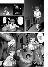 A Desperate Horny Schoolboy Deliberately Goes Into Tentacle Girl's Territory At Night Because He Wanted To Be Eaten Sexually? Boy Vs Shogo-Tan [Oneshot]