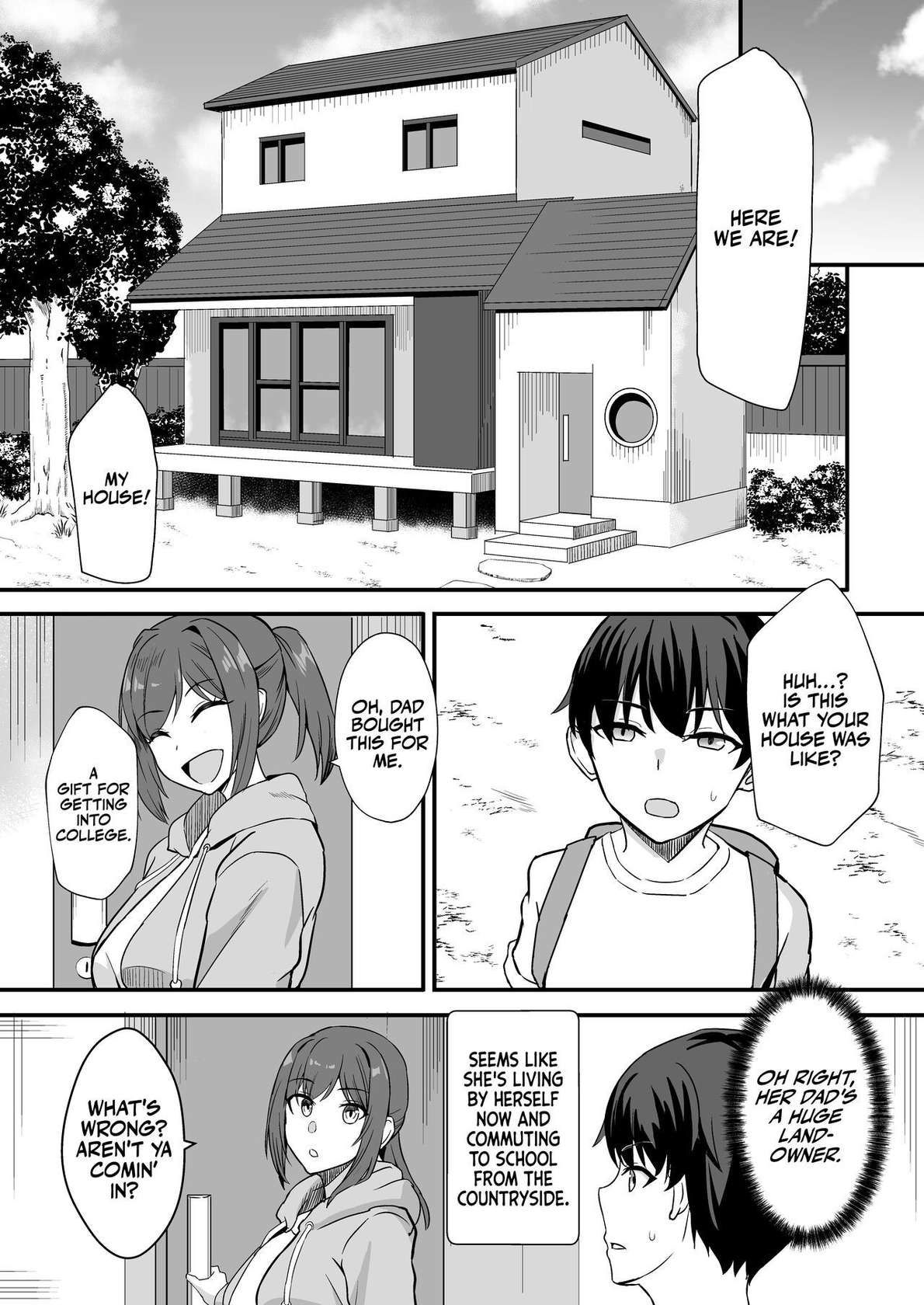 [Home Wrecker (Shinyashiki)] Inaka no Kussai Onee-chan | My Smelly Cousin from the Countryside [English] [korafu] [Digital]