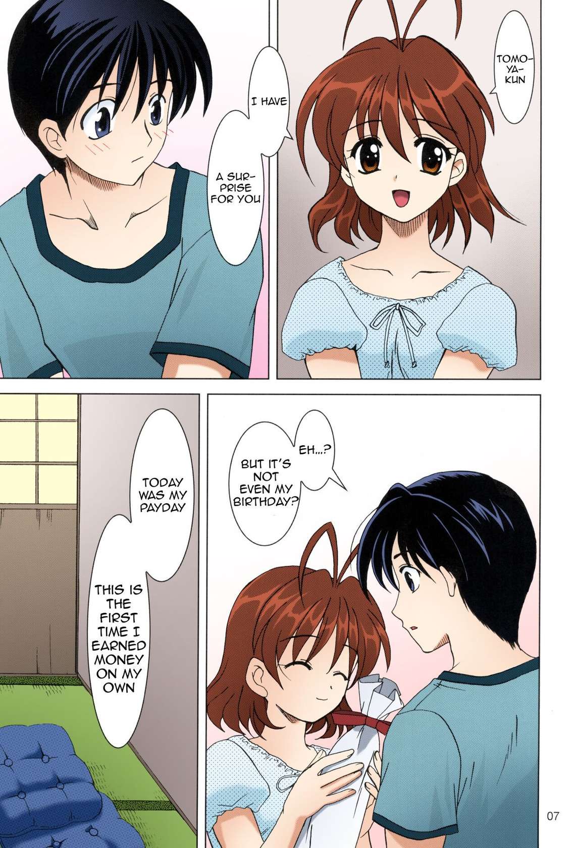 (ComiComi6) [PLUM (Kanna)] KANONiZUMU·XVII (Clannad) [English] {Awesome Sauce} [SPDSD] [Colorized]