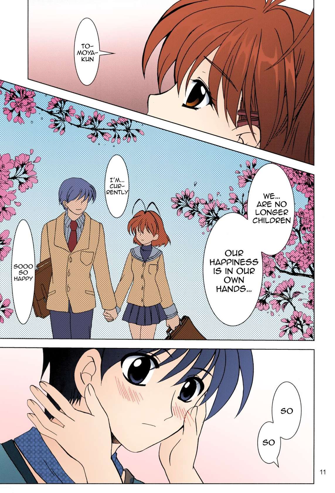 (ComiComi6) [PLUM (Kanna)] KANONiZUMU·XVII (Clannad) [English] {Awesome Sauce} [SPDSD] [Colorized]