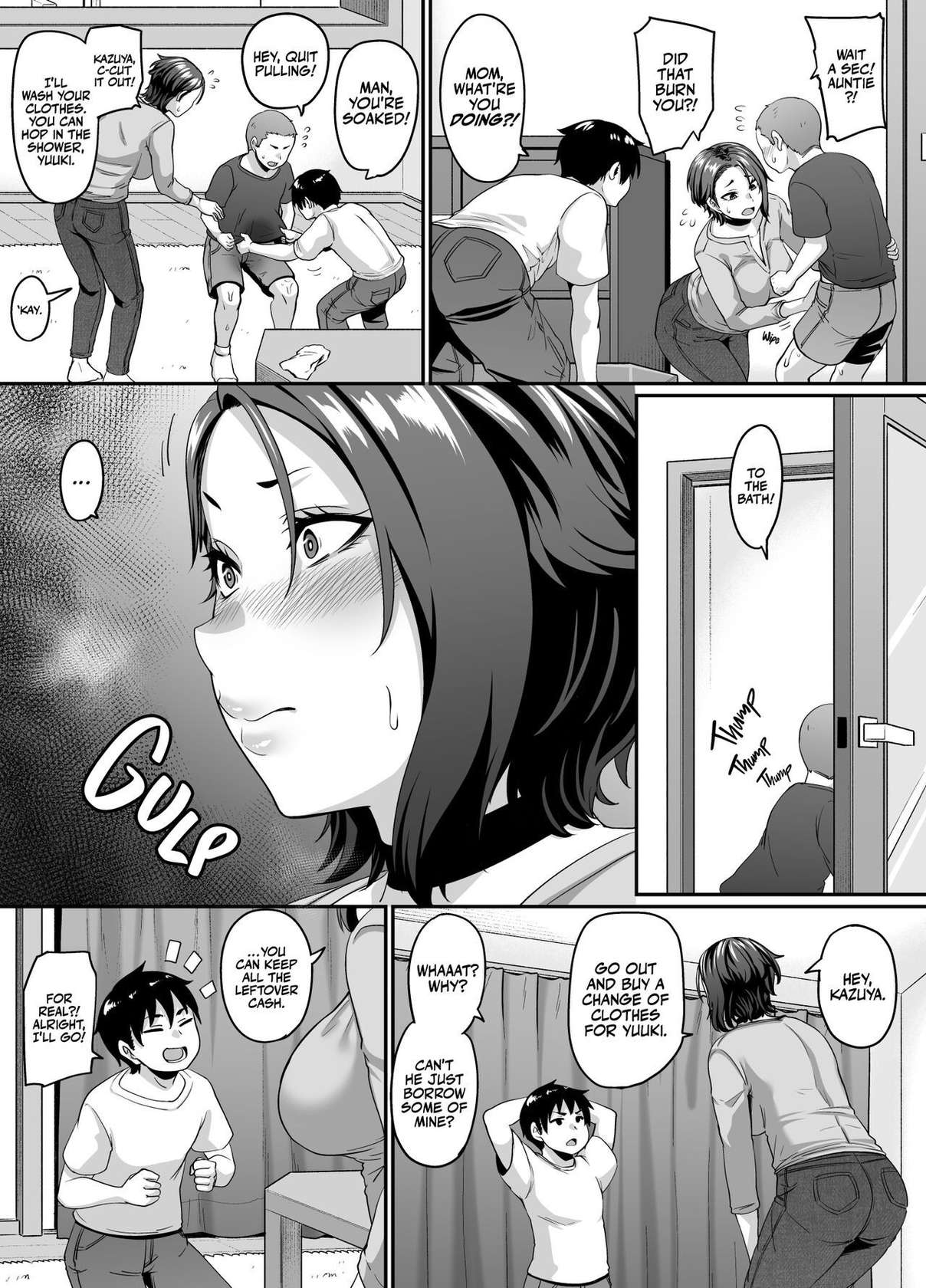 [Tiramisu Tart (Kazuhiro)] Musuko no Tomodachi (← Incubus) ni Miryou Sareta YanMama wa Mesu ni Naru | A Young Mother Gets Charmed by Her Son's (Incubus →) Friend and Becomes His Bitch [English] [korafu]