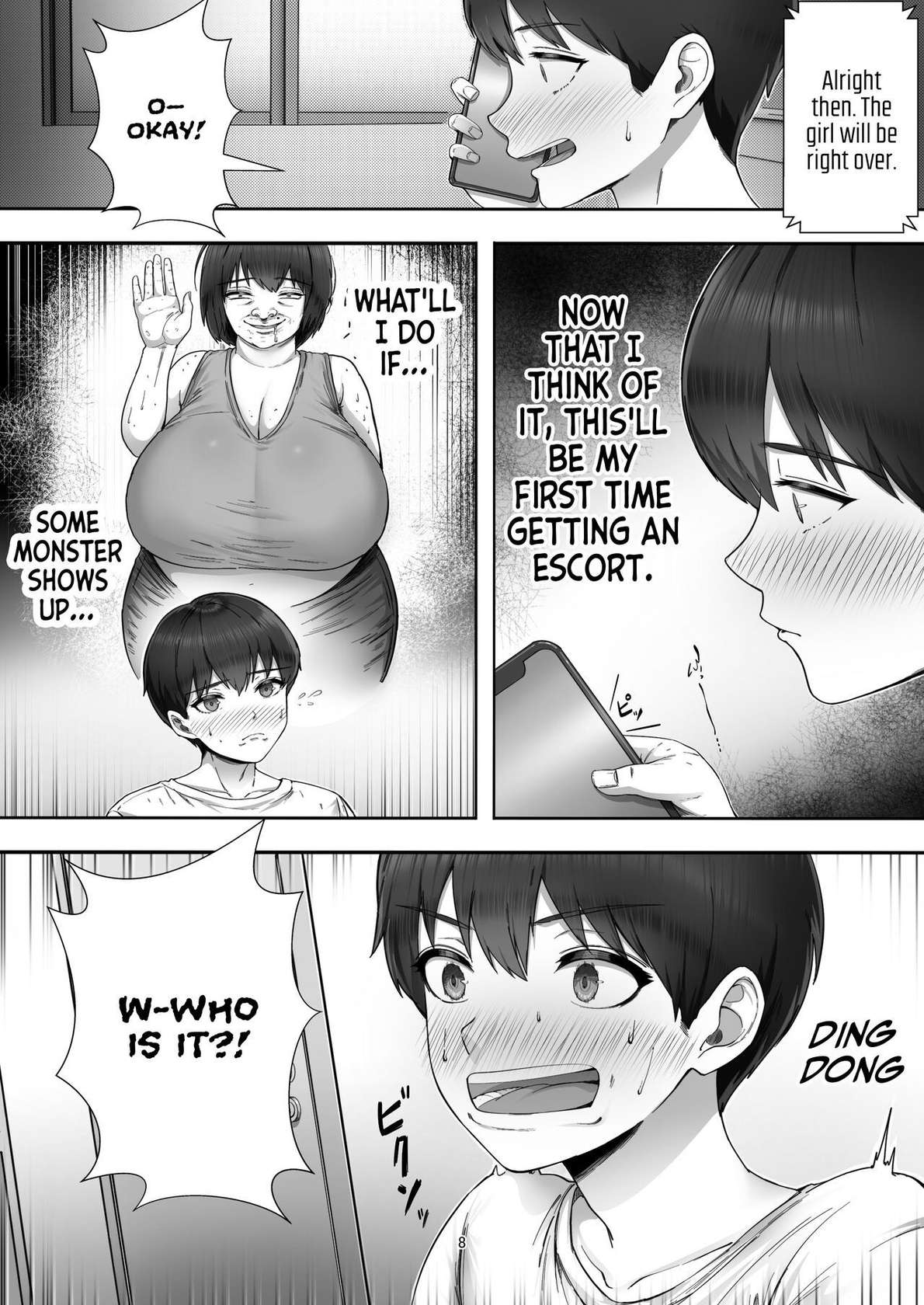 [Tarobaumu] DeliHeal Yondara Gachi no Kaa-chan ga Kita Hanashi. | When I Ordered a Call Girl My Mom Actually Showed Up. [English] [korafu]