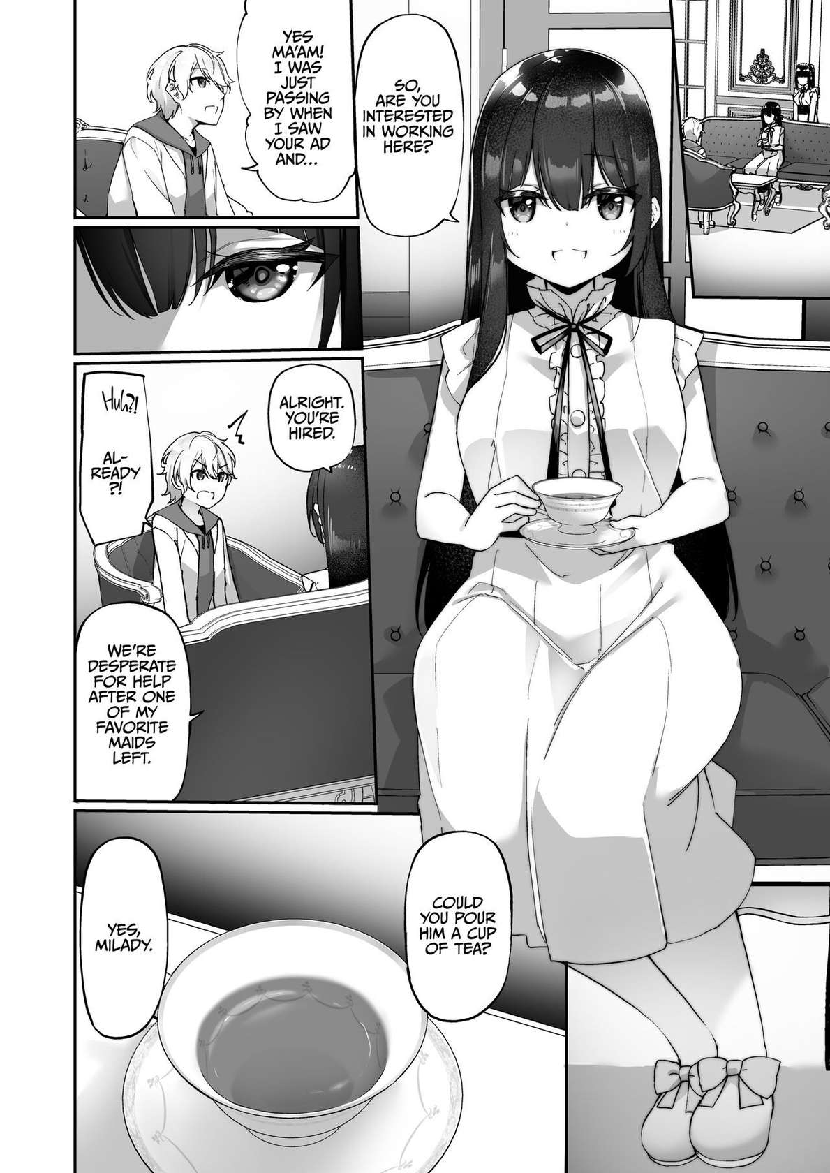 [Amulai Sweets Factory (Kanmuri)] I Turned Into a Sexual Relief Maid [English] {2d-market.com} [Decensored] [Digital]