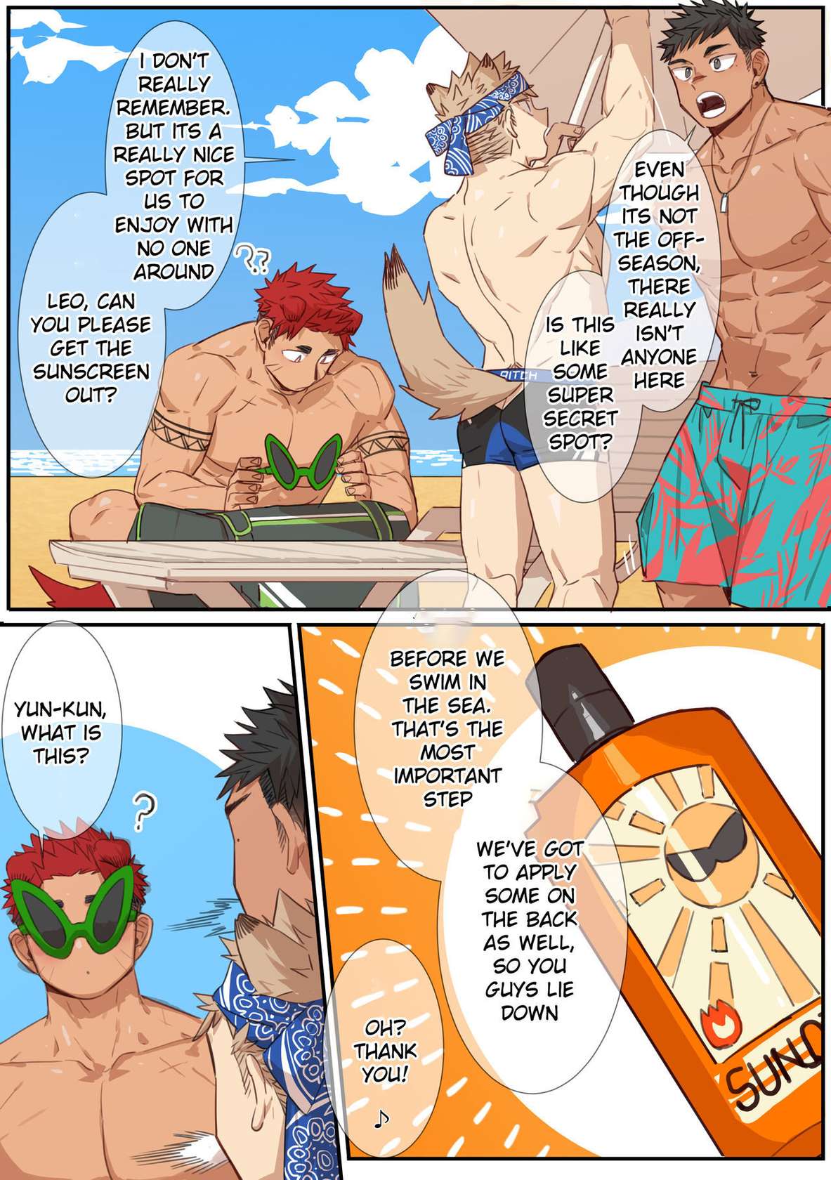 [Gondom] Pixiv FANBOX 34-35 BEACH [Eng] [UNCENSORED]