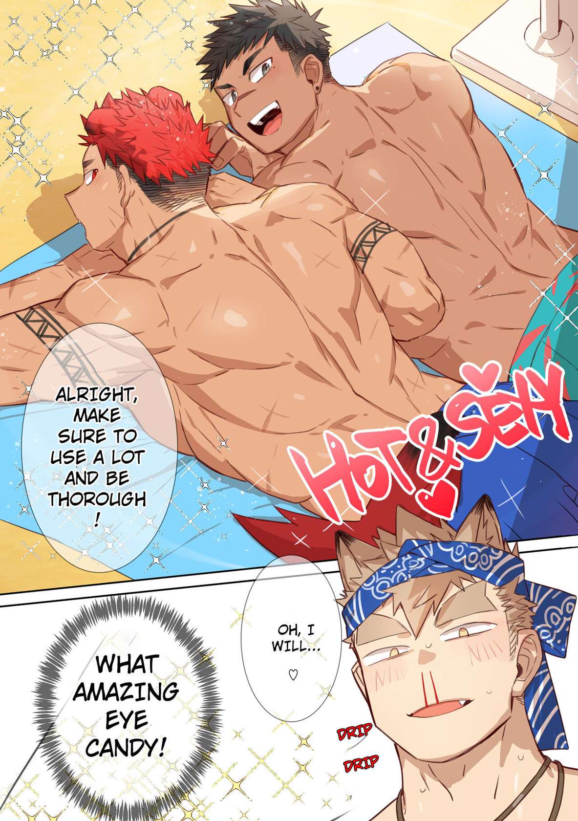 [Gondom] Pixiv FANBOX 34-35 BEACH [Eng] [UNCENSORED]