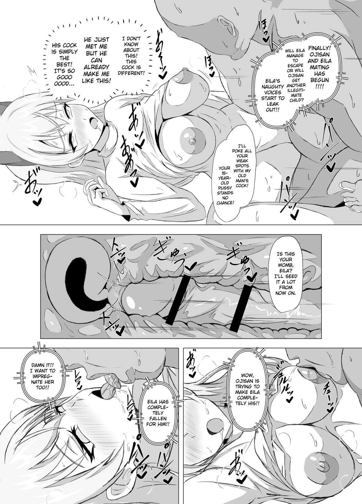 [Grand Chario (Arobiro)] Eira vs Tanetsuke Suto Majo Oji-san (Strike Witches) [English] [Gagak_Ireng] [Digital]