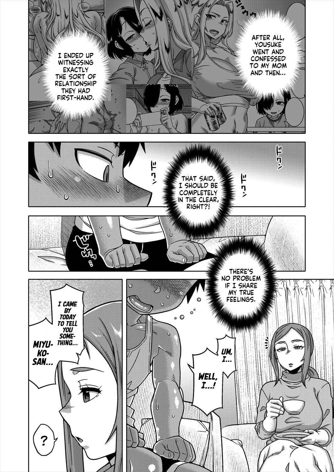 [Takatsu] Boku no Kaa-chan to Ore no Mama Ch. 2  (COMIC MILF 2024-02 Vol. 76) [English] [flash11] [Digital]