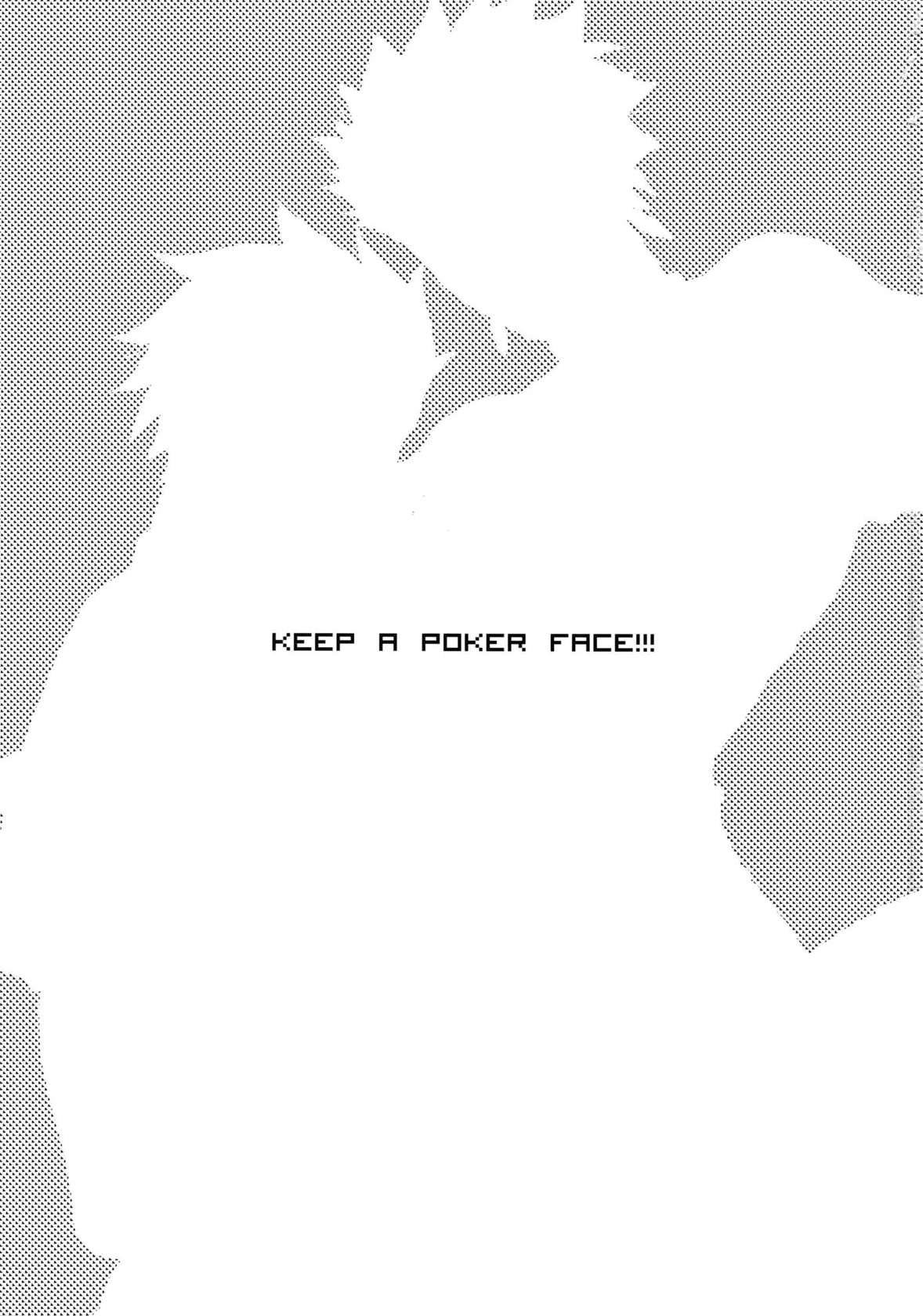 KEEP A POKER FACE!!! [Oneshot]