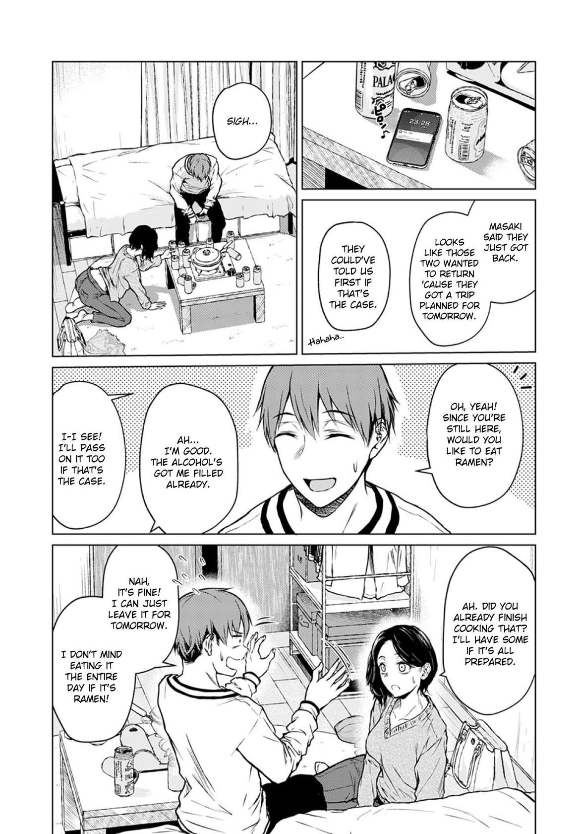 [Tamabi] Nabe to Yuki to Honne | Hot Pot, Snow, and my Sincereness (COMIC Anthurium 2021-12) [English] [Digital]