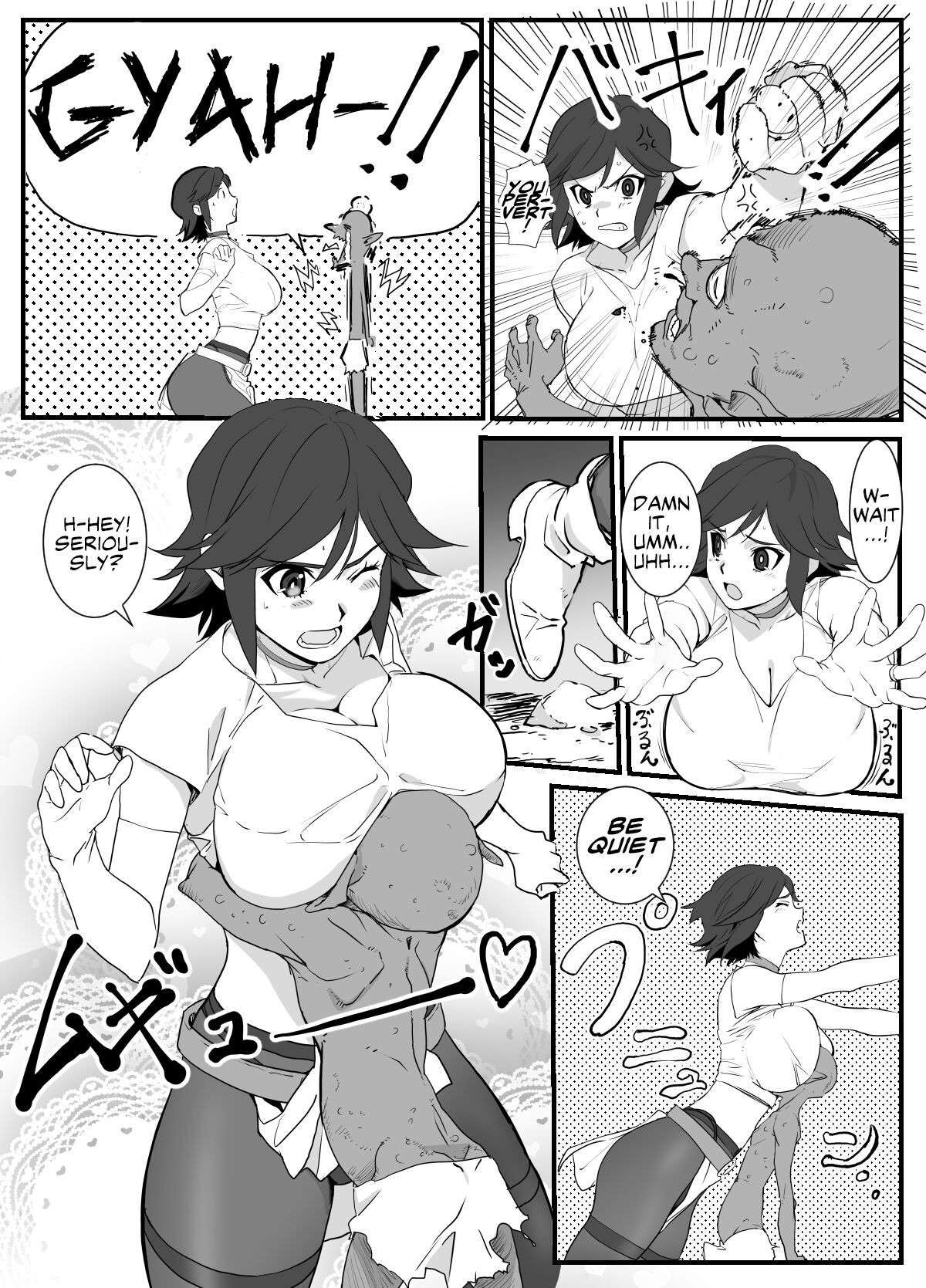 [Wonderful Sweater] Hitozuma Boukensha Doukutsu ~Teikyuu Monster Oppai Houshi~ | Married Adventurer Cave Adventuring ~Low Rank Monsters Boob Service~ [English]