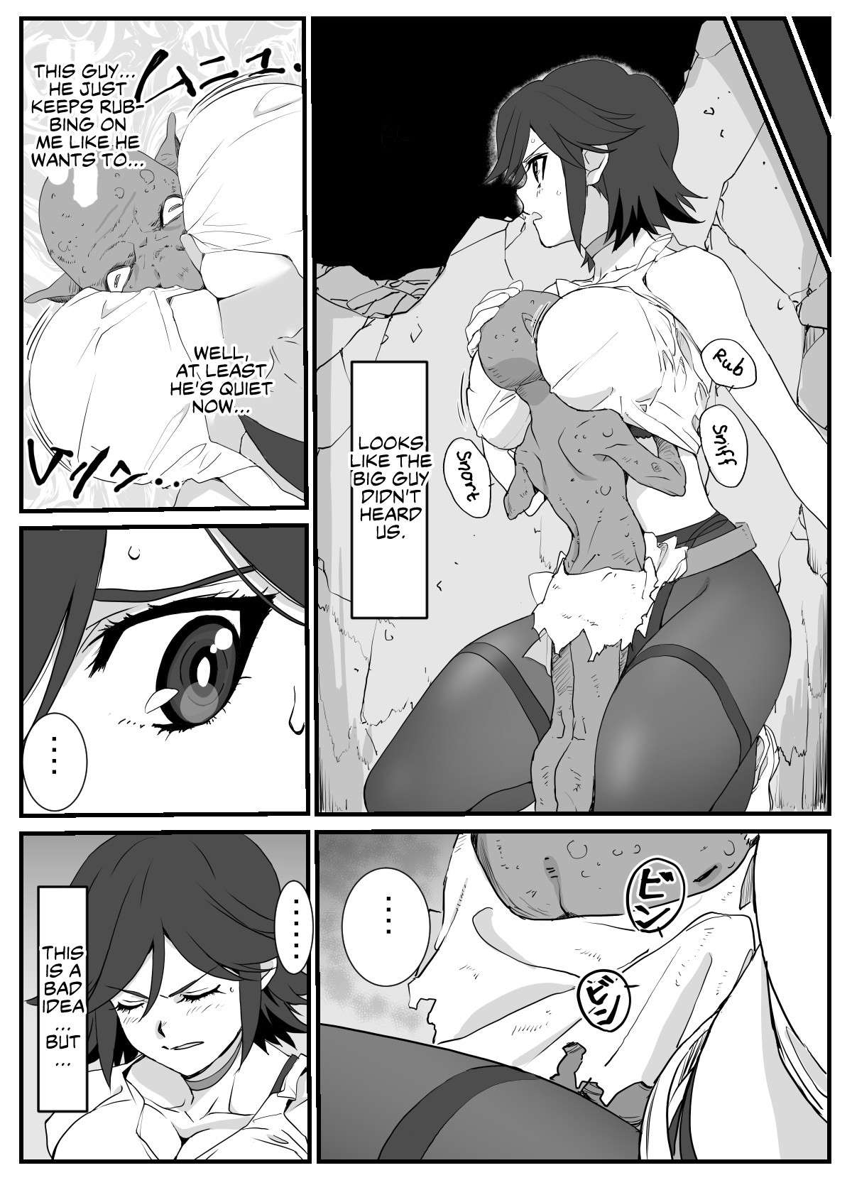 [Wonderful Sweater] Hitozuma Boukensha Doukutsu ~Teikyuu Monster Oppai Houshi~ | Married Adventurer Cave Adventuring ~Low Rank Monsters Boob Service~ [English]