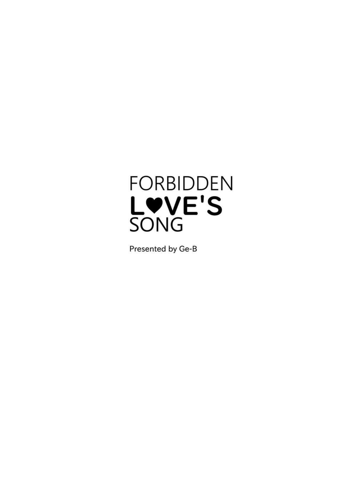 [Ge-B] (Kanade x Mafuyu, doujinshi) Forbidden Love's Song (ENG)