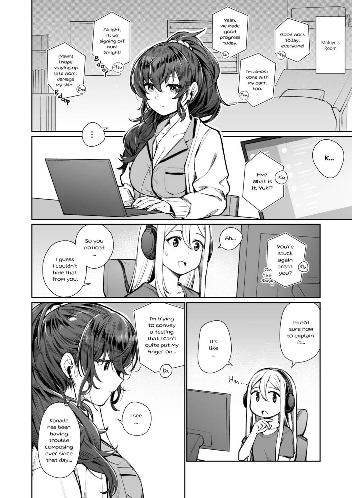 [Ge-B] (Kanade x Mafuyu, doujinshi) Forbidden Love's Song (ENG)