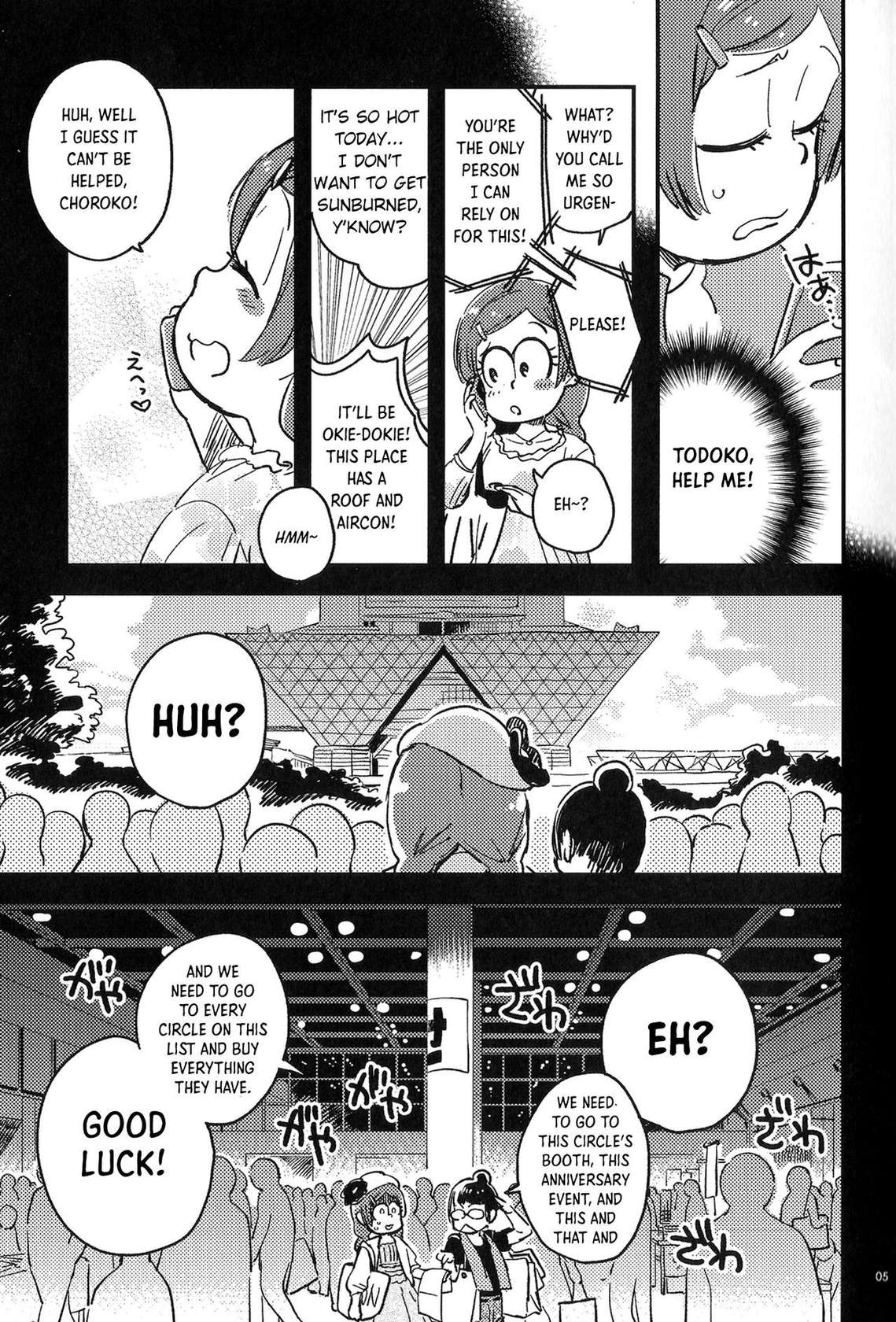 (Kahou wa Chou Nete Matsu 25) [Sonota Oozei (Yukataro)] Kyouhansha no Kaerimichi (Osomatsu-san) [English] [Hergothical]