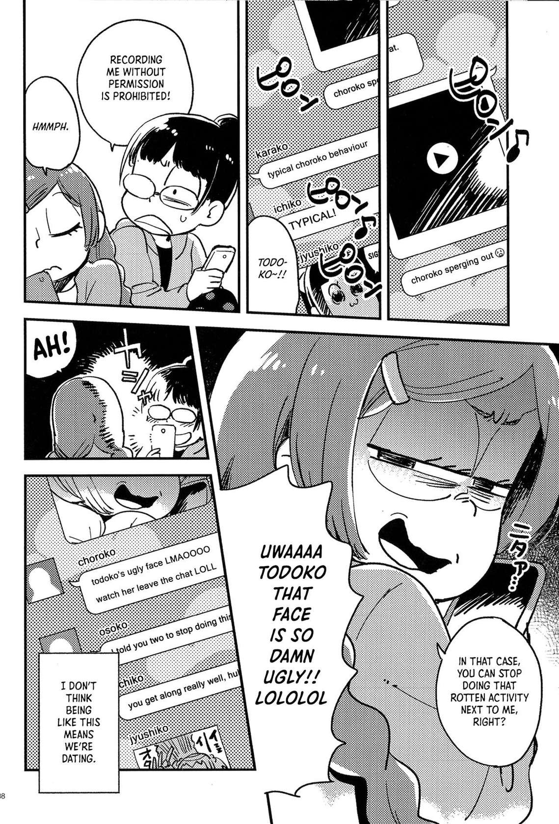 (Kahou wa Chou Nete Matsu 25) [Sonota Oozei (Yukataro)] Kyouhansha no Kaerimichi (Osomatsu-san) [English] [Hergothical]