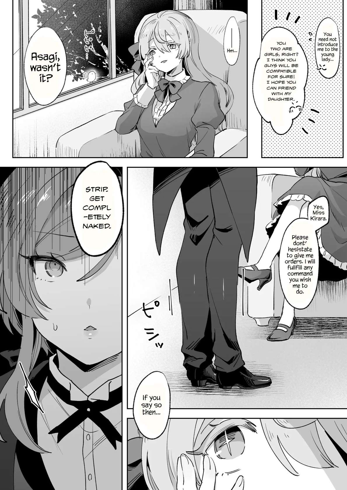 Juujun Ikemen Shitsuji Ga Ojou-sama Ni Dosukebe Kaihatsu Sarechau Hanashi [Oneshot]