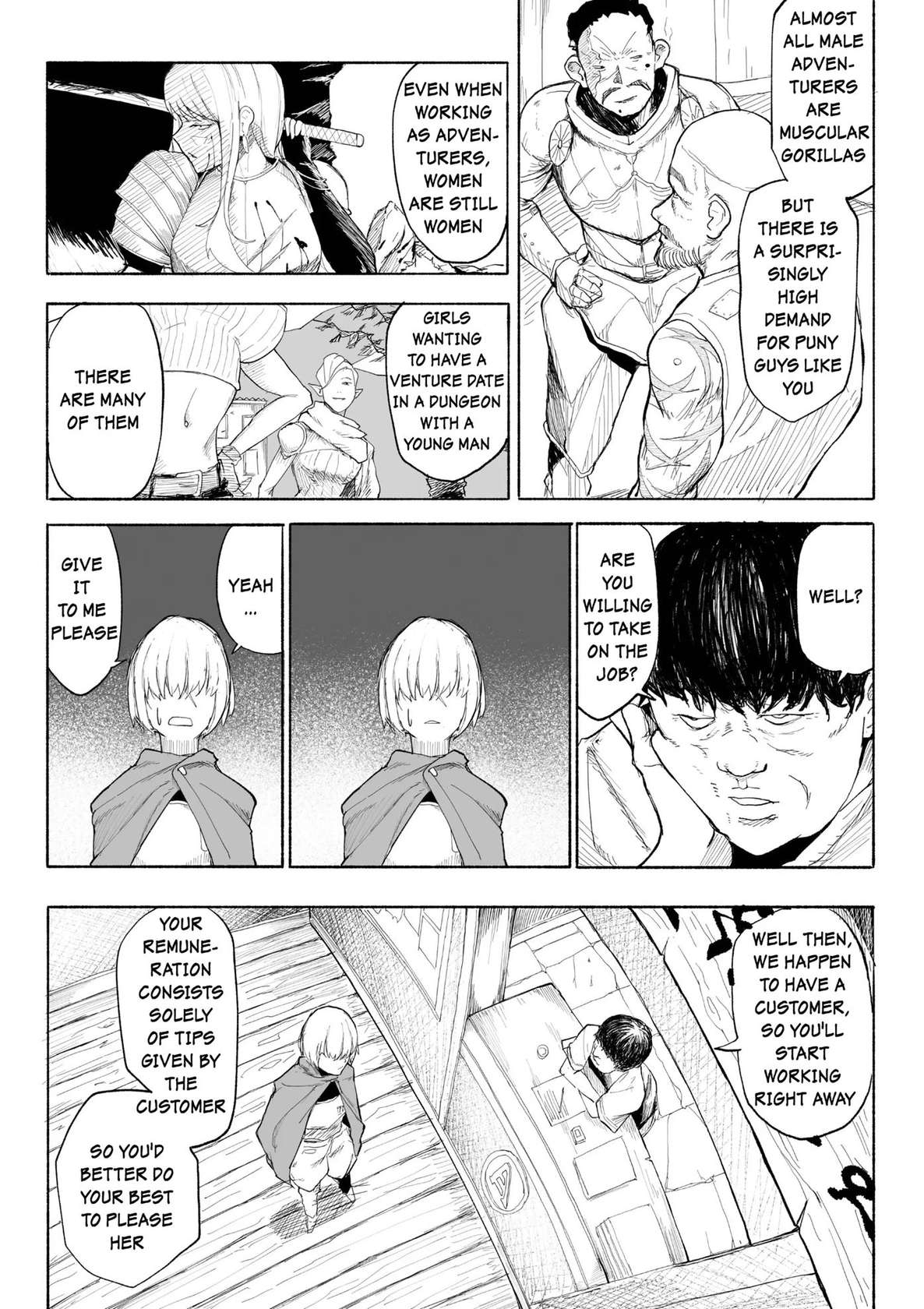 Iinazuke Ga NTRreta Kara Boukensha Ni Natta [Oneshot]