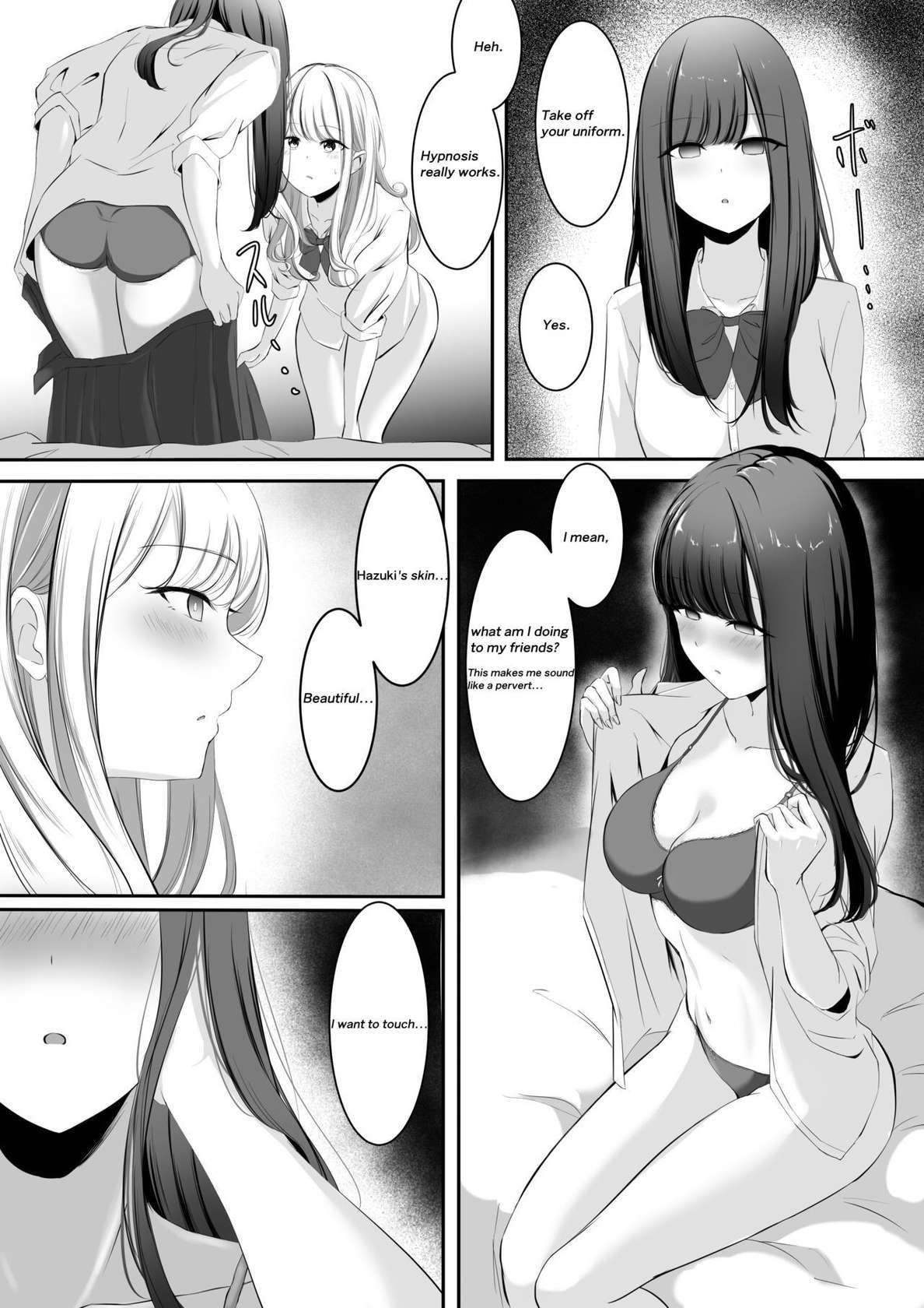 [utsuro_butai] Yuri comic Part 1 and 2. [English]