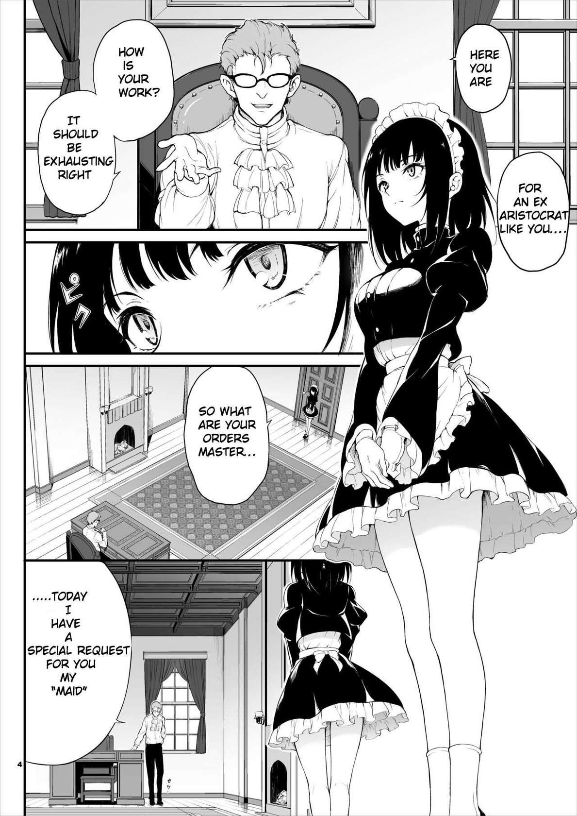 [Kyockcho] Maid Education: Fallen Aristocrat Rurikawa Tsubaki Chapter 1 (English)