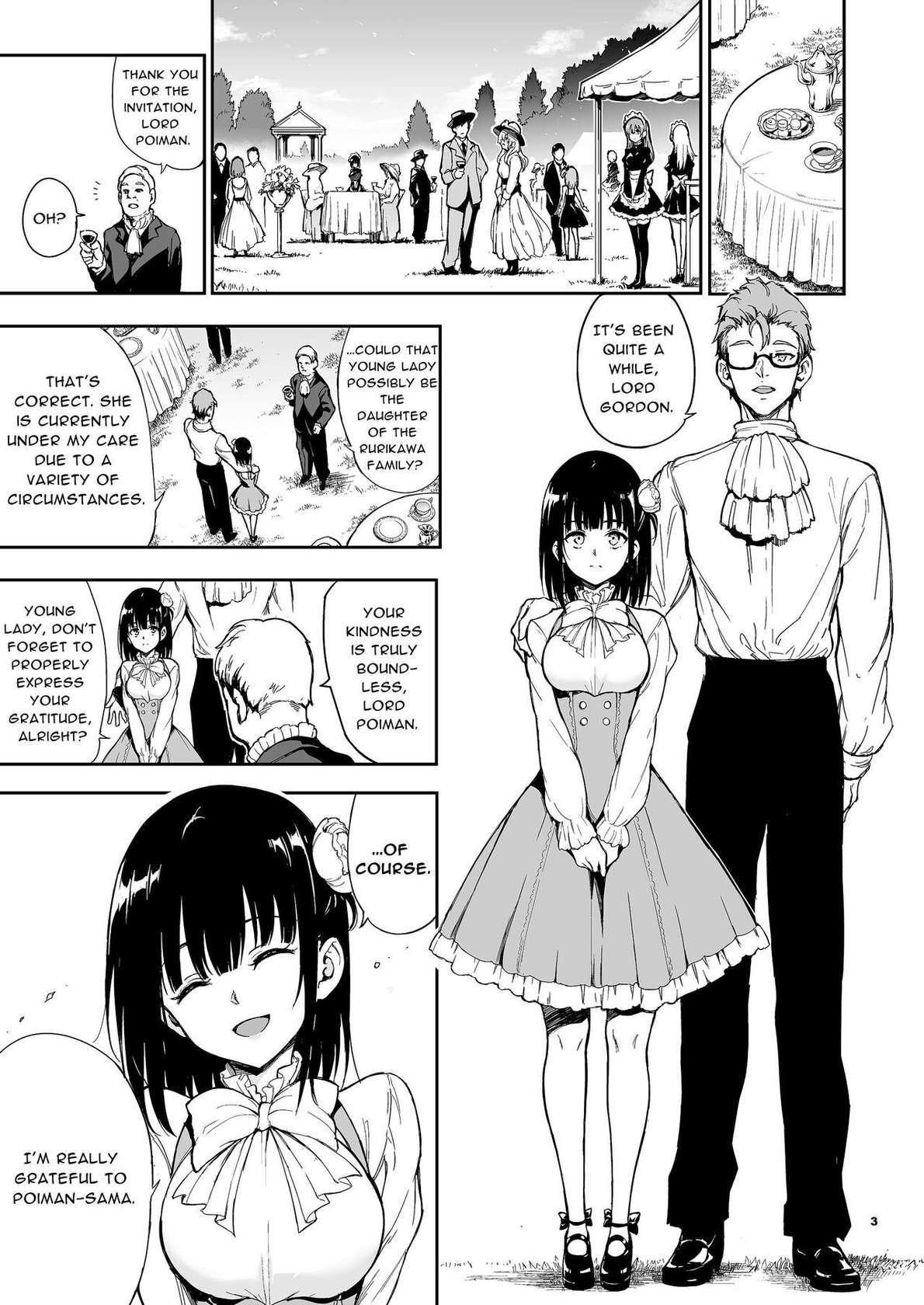 [Kyockcho] Maid Education: Fallen Aristocrat Rurikawa Tsubaki Chapter 5 (English)