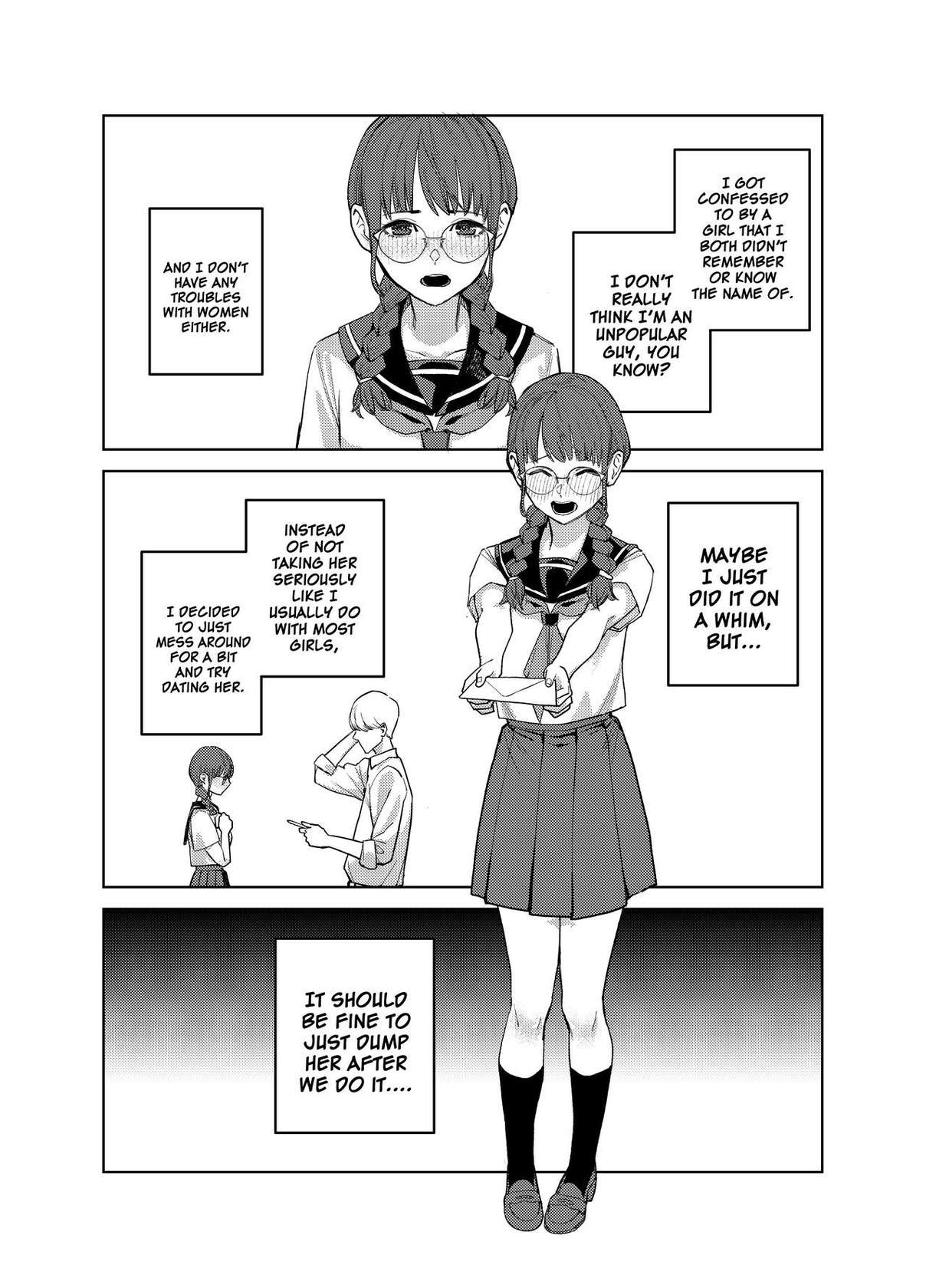 [Tulip] Jimi na Kanojo ni Hamatteshimau Hanashi | Addicted To My Plain Girlfriend [English] [A Cool Person] [Digital]