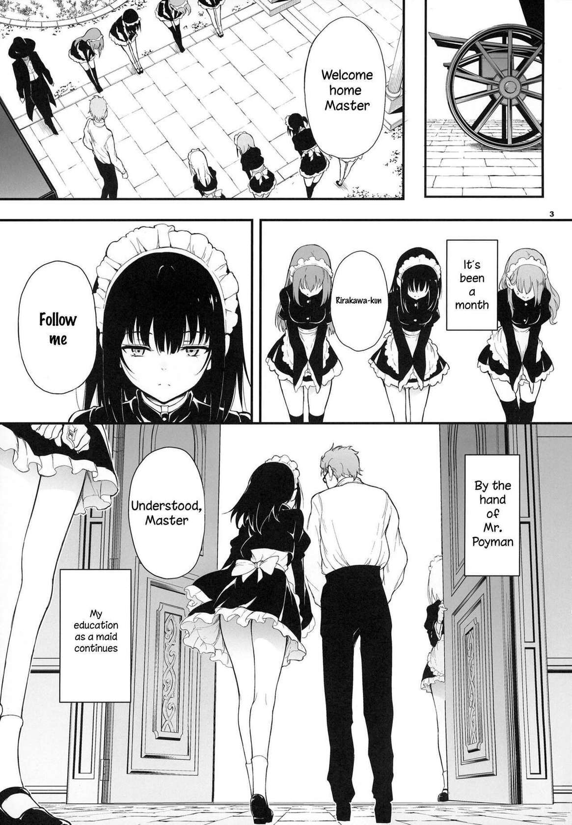 [Kyockcho] Maid Education: Fallen Aristocrat Rurikawa Tsubaki Chapter 2 (English)