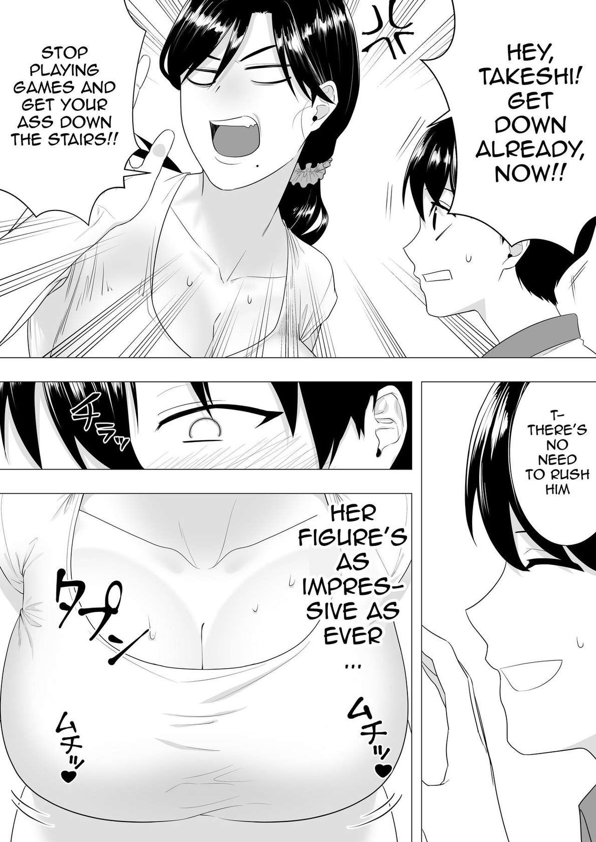 [Tarobaumu] Kimottama Kaa-chan ~Genki Mama ga Boku no Dekachin ni Ochiru made~ | Gutsy Mom ~Until The Energetic Mother Falls To My Giant Dick~  [English] {Doujins.com}