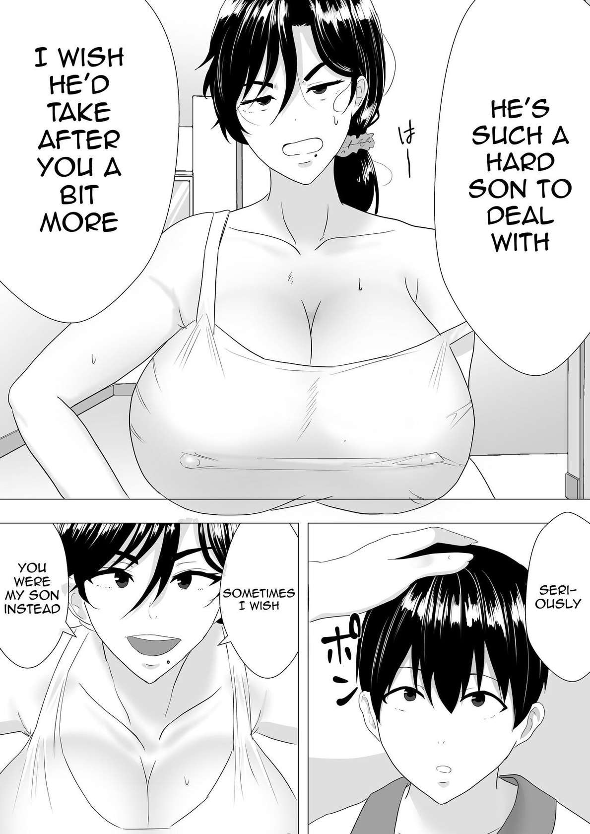 [Tarobaumu] Kimottama Kaa-chan ~Genki Mama ga Boku no Dekachin ni Ochiru made~ | Gutsy Mom ~Until The Energetic Mother Falls To My Giant Dick~  [English] {Doujins.com}