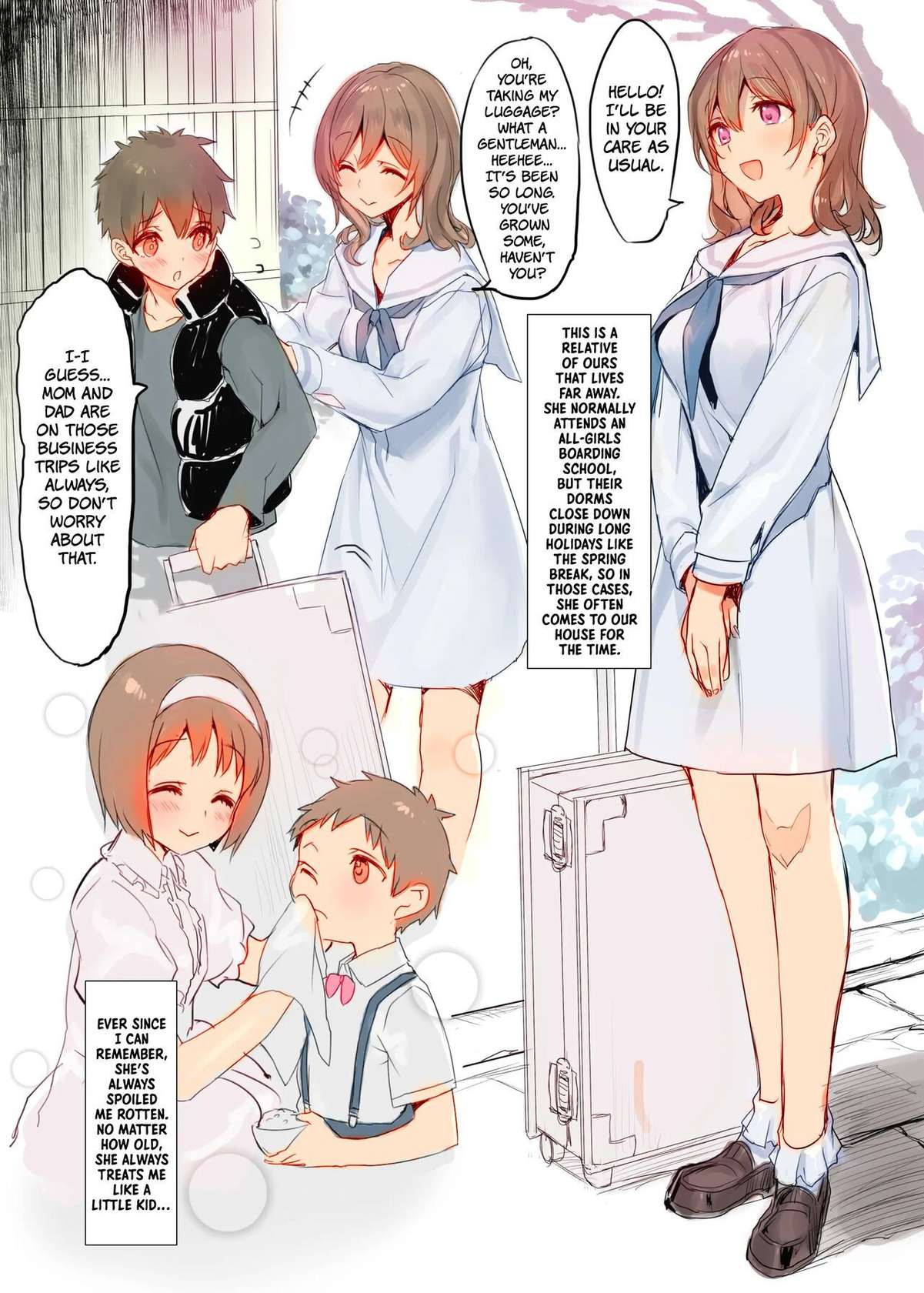 [Wasabi (Honjou Tatami)] Osu ni Natta Boku to Mesu ni Natta Onee-chan | I Became A Man And My Onee-chan Became A Woman [Digital] [English] [The People With No Name]