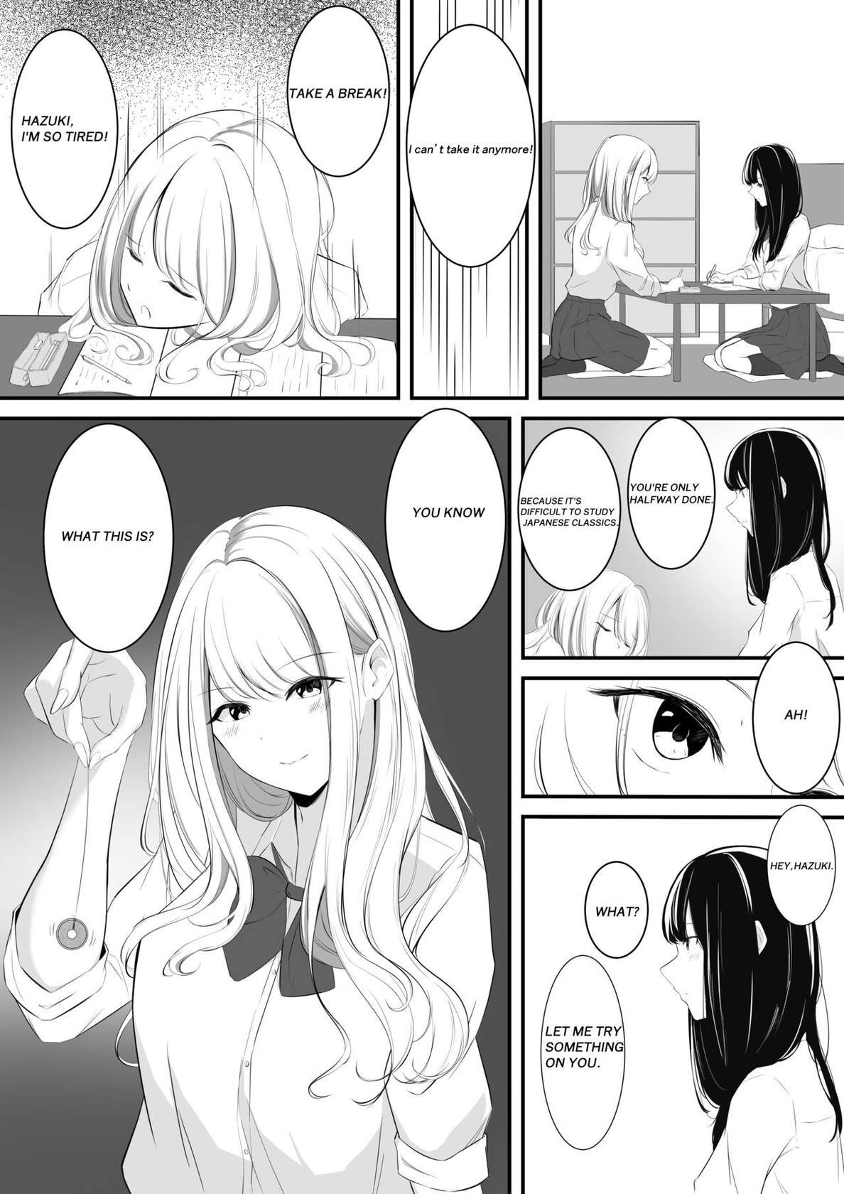 [utsuro_butai] Yuri comic Part 1,2 and 3. [English]