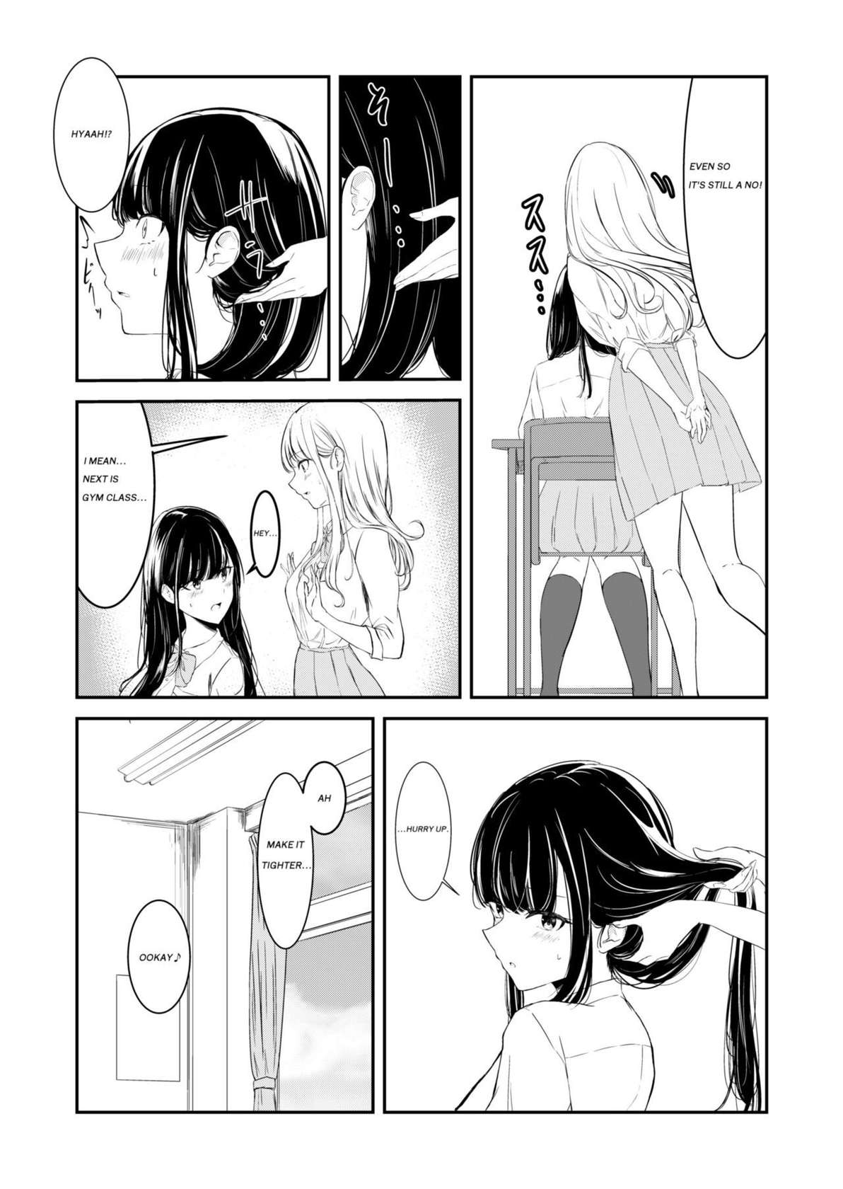 [utsuro_butai] Yuri comic Part 1,2 and 3. [English]