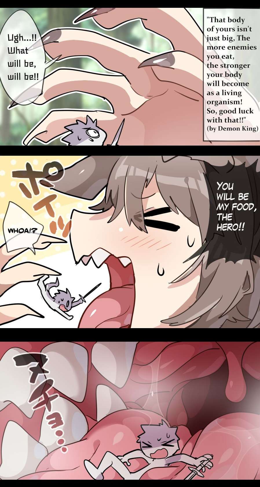 [imaat] Giant Dog Girl VORE & GTS [English / Japanese]