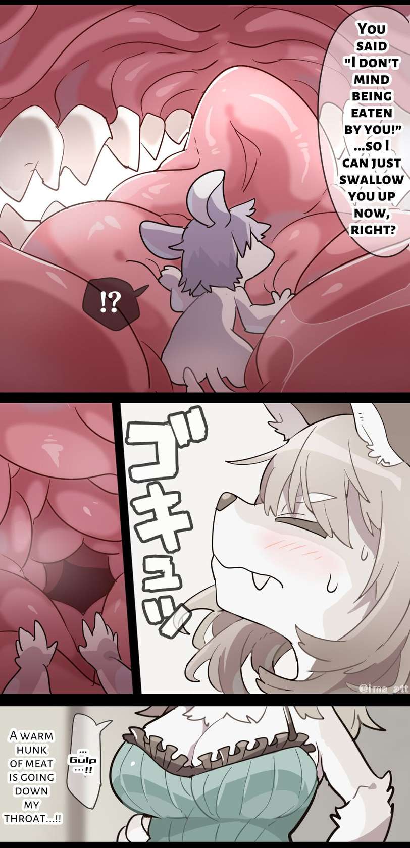 [imaat] Furry Woman VORE  [English / Japanese]