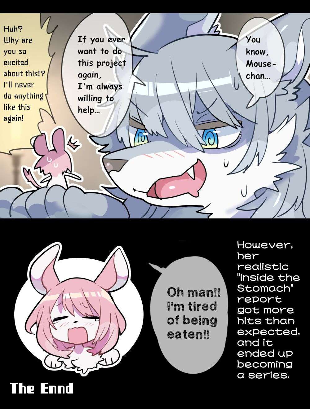 [imaat] Giant Wolf Girl VORE & GTS [English / Japanese]