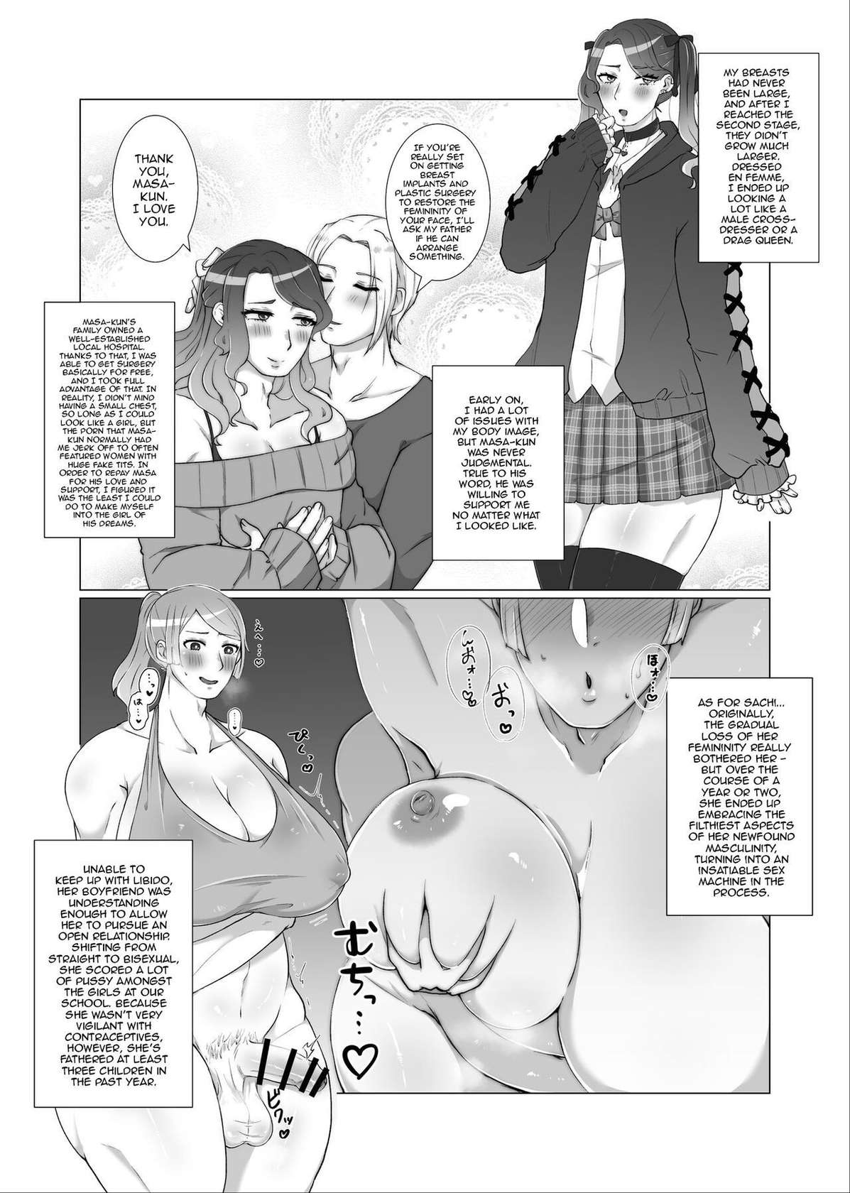 [Pesa] Tales of High School Girls Reaching Happy Ends Despite Undergoing Masculinization