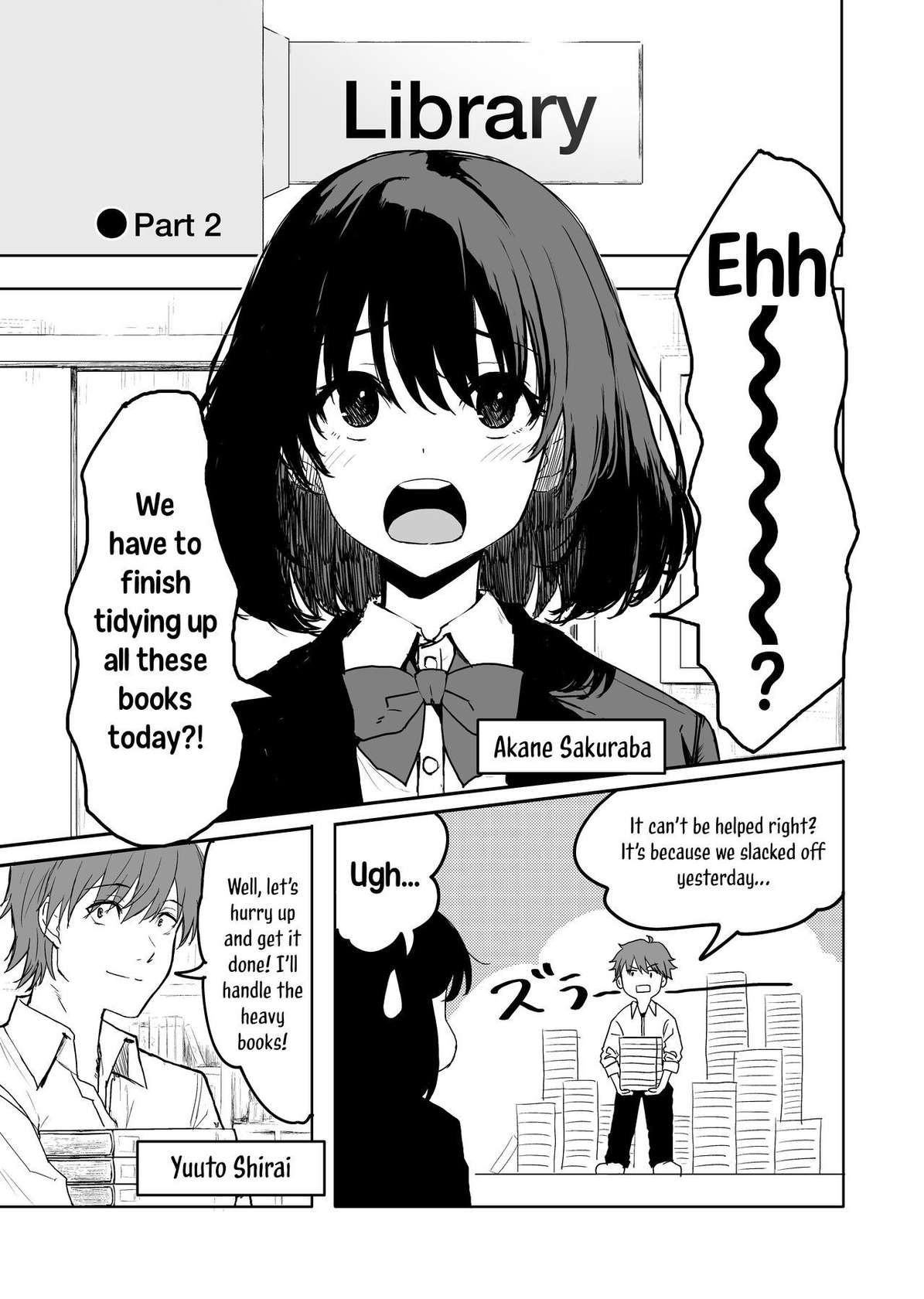 [Inukaki] Sakuraba Senpai wa Misetagari | Sakuraba-Senpai Likes to Expose Herself to Me (Part 2) [English]