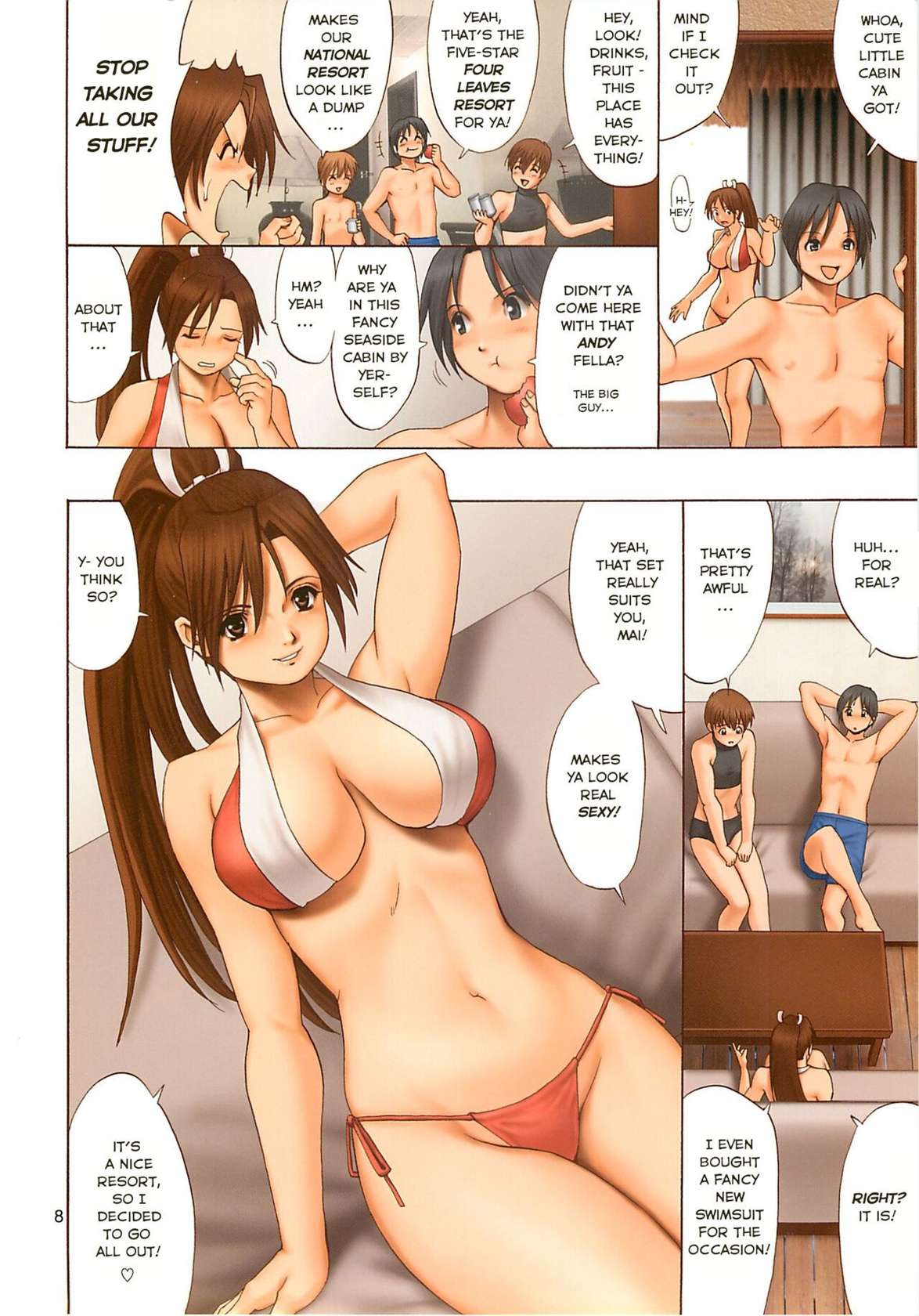 (C66) [Saigado] Yuri & Friends Full Color 7 (King of Fighters) [English] [WannaSS]