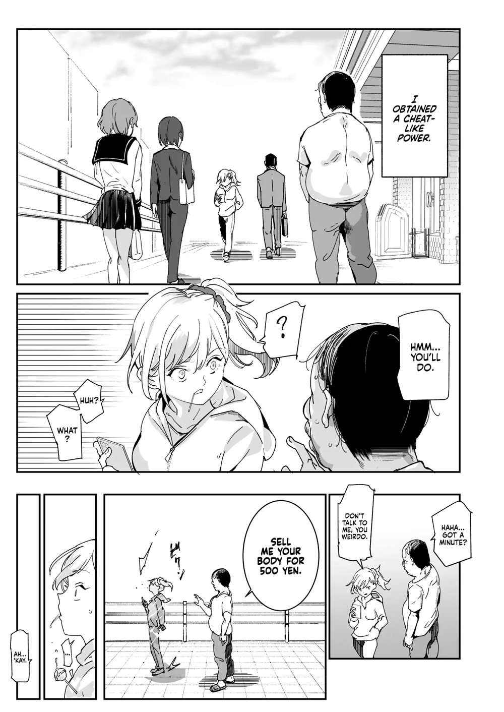 500 Yen Prostitution Cheat [Oneshot]