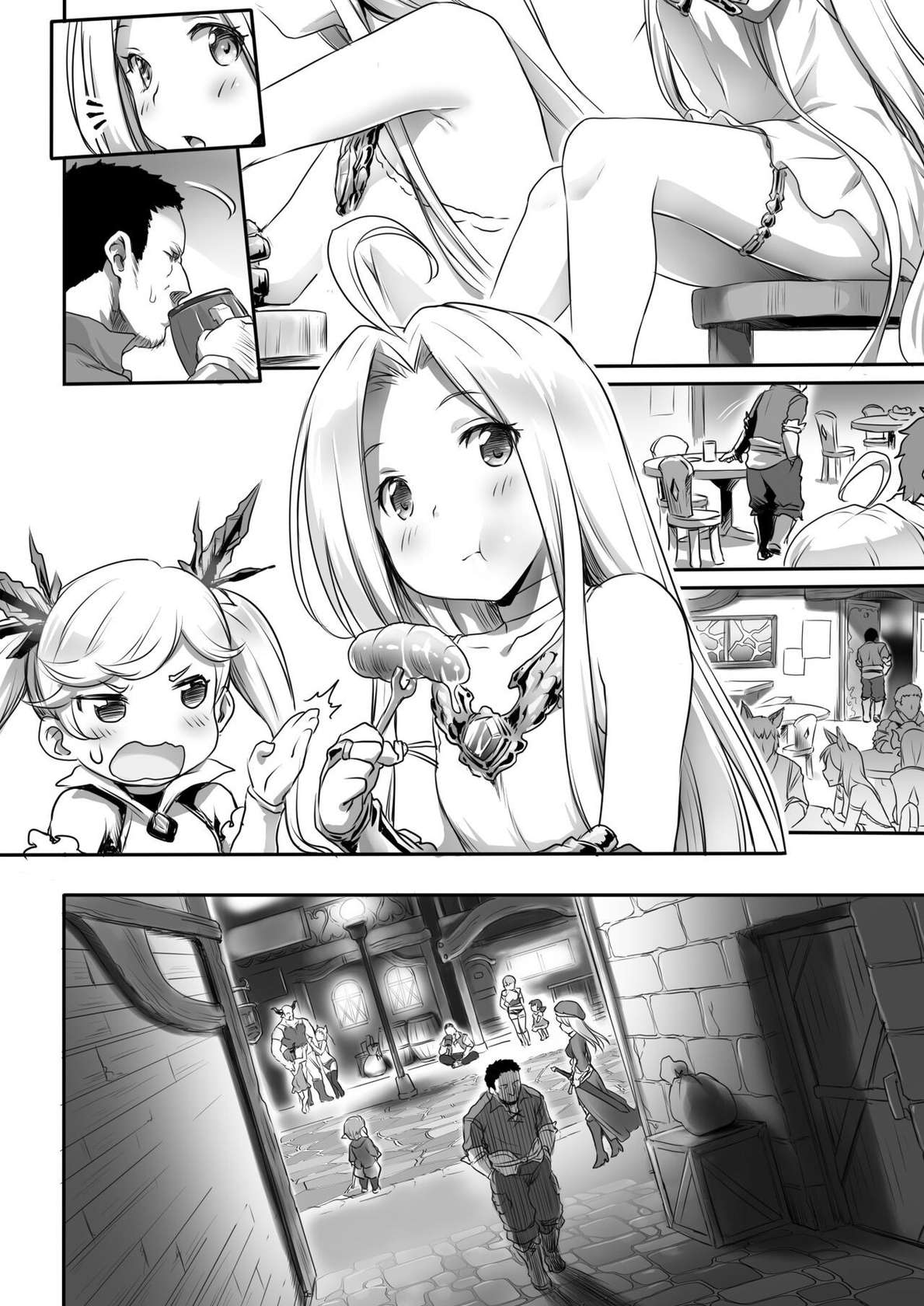 [ASGO (Zanzi)] Karada o ULyria / Lyria Sells Her Body (Granblue Fantasy)[English] {Doujins.com}