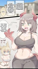 [imaat] Dragon Woman SAME SIZE VORE [English / Japanese]