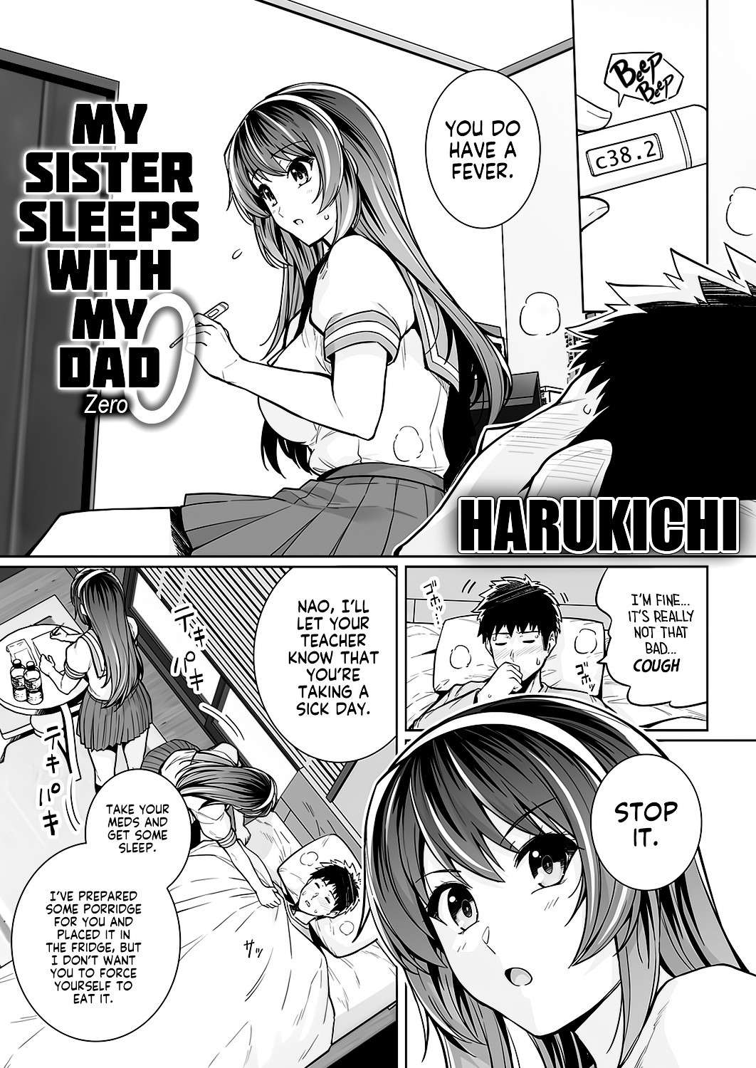 [Royal Bitch (Harukichi)] Ane wa Oyaji ni Dakareteru Zero | My Sister Sleeps With My Dad Zero (Comic G-Es 01) [English] [flash11] [Digital]