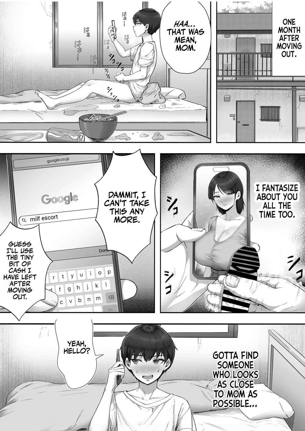 When I Ordered A Call Girl My Mom Actually Showed Up [Oneshot]