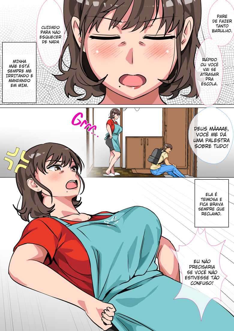 [Circle Spice] Ousama Game no Meirei de Haha to Sex Shita Hanashi - Eu ordenei que minha mãe fizesse sexo comigo no jogo do King [português]