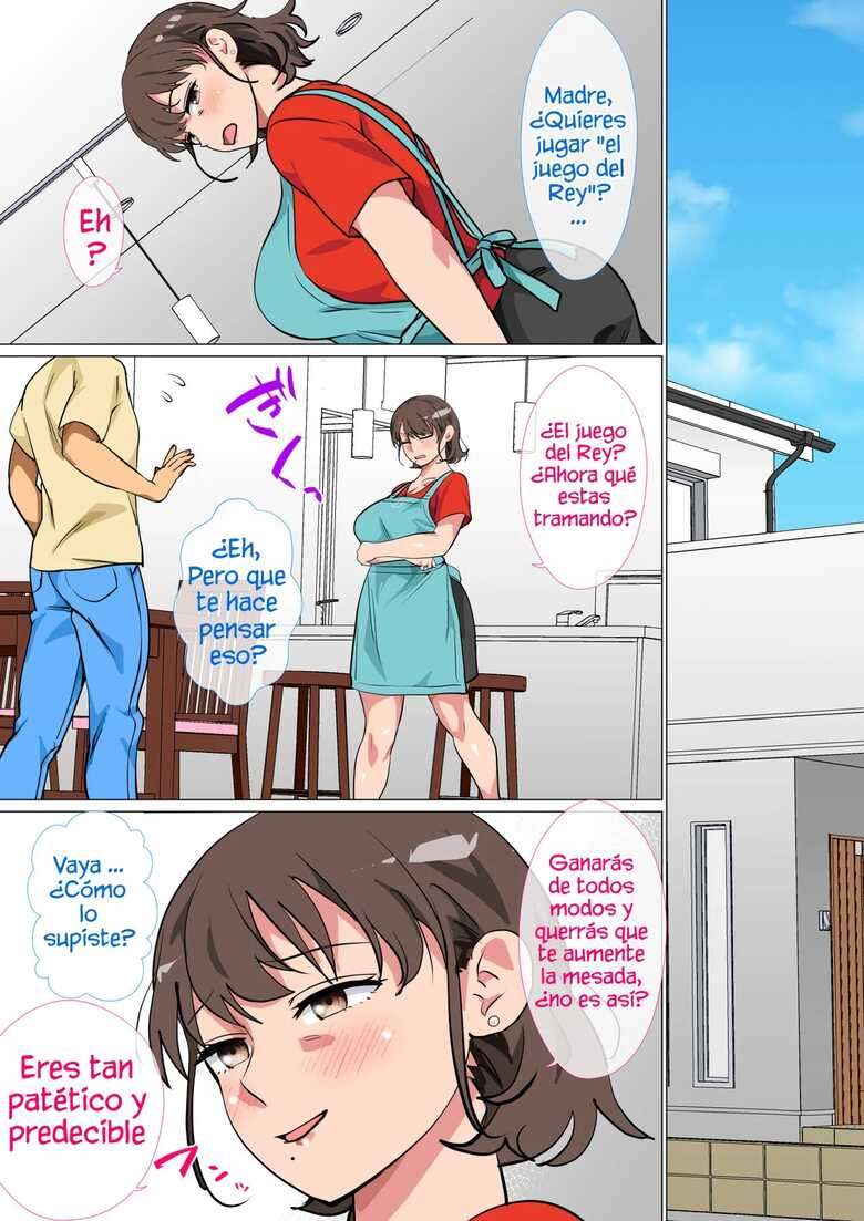 [Circle Spice] Ousama Game no Meirei de Haha to Sex Shita Hanashi | I Ordered My Mom to Have Sex with Me in King's Game [Spanish][PlipPlop]