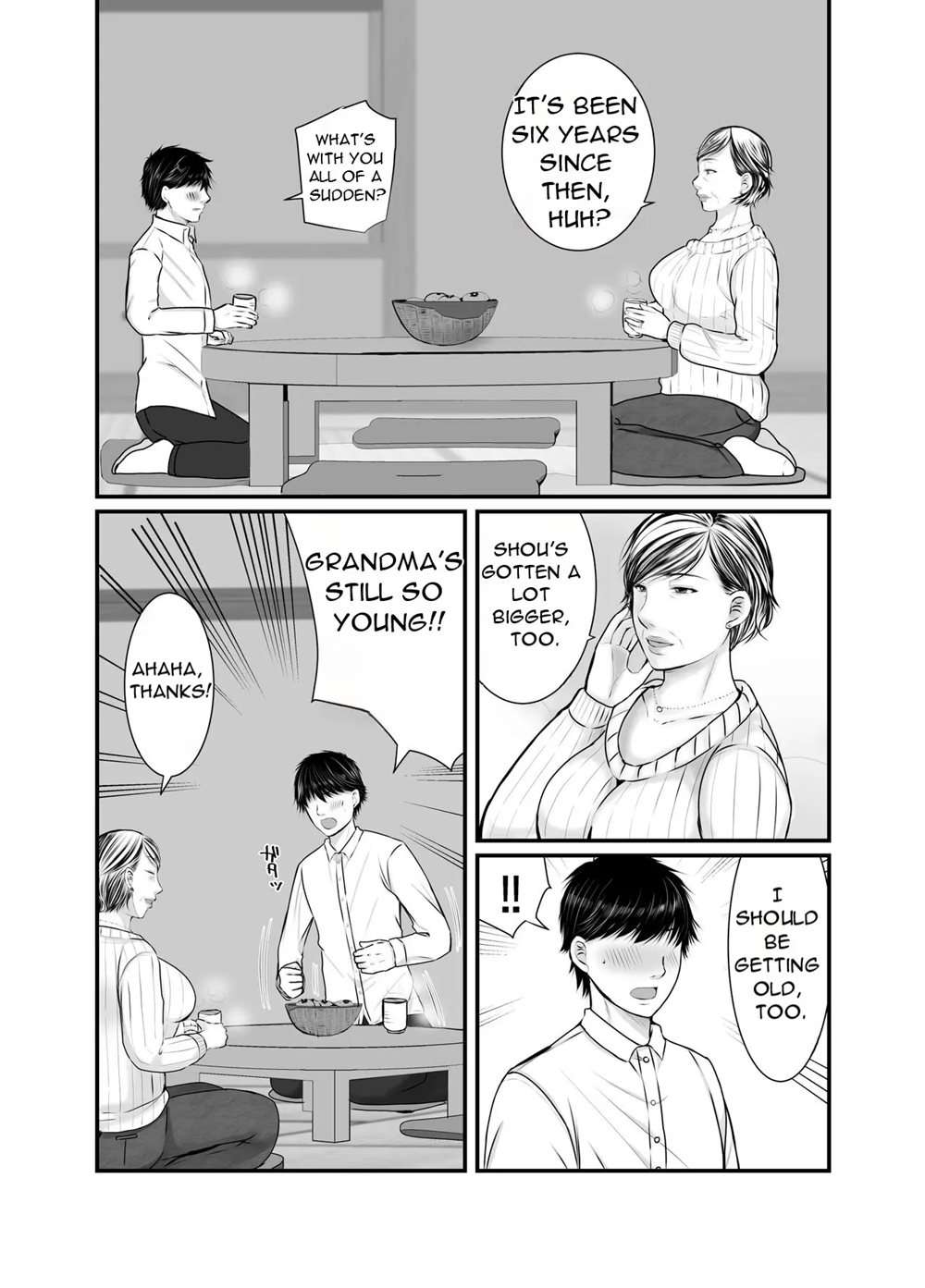 Sobo To Mago ~Mago Ni Hajimete Chū Dashi Sa Reta Hi~ [Oneshot]