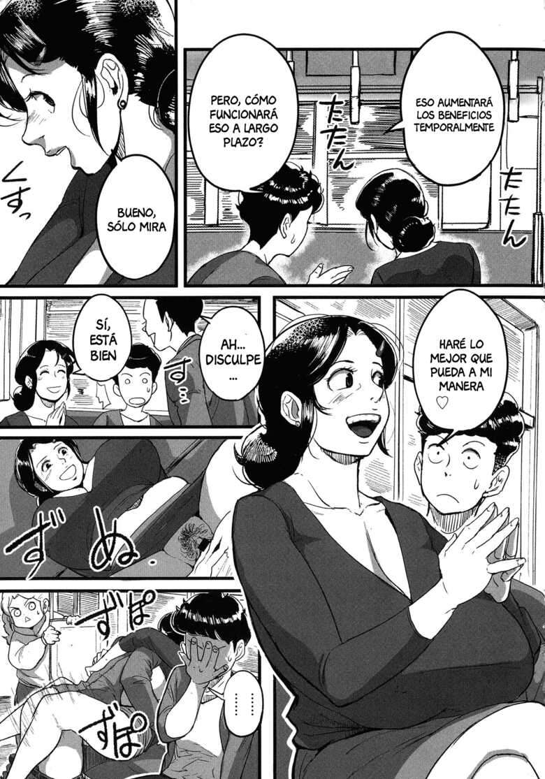 [Mokuzou] Tonikaku SEX ga Shitai Obaa-san, Ryouko Ch. 9 [Spanish] [Anything]