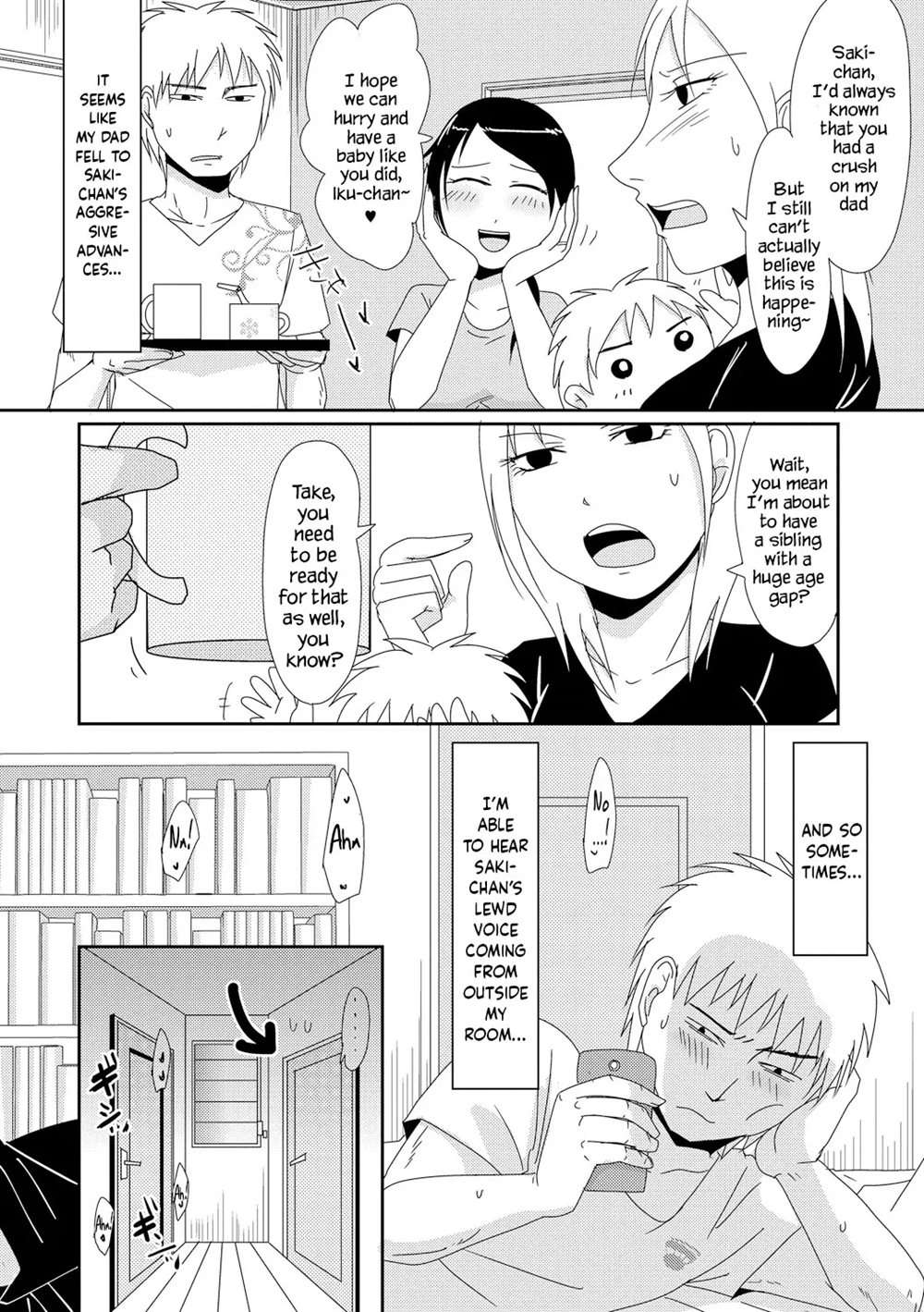 Helping With Stepmother's Impregnation Life [Oneshot]