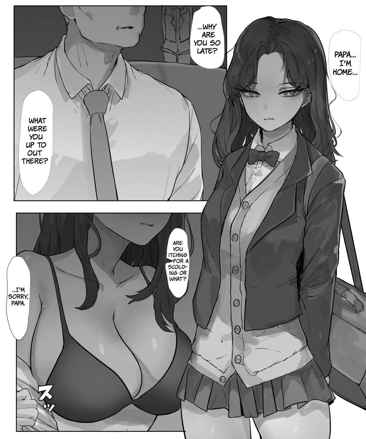 A Daughter And Her Father's Inappropriate Relationship [Oneshot]