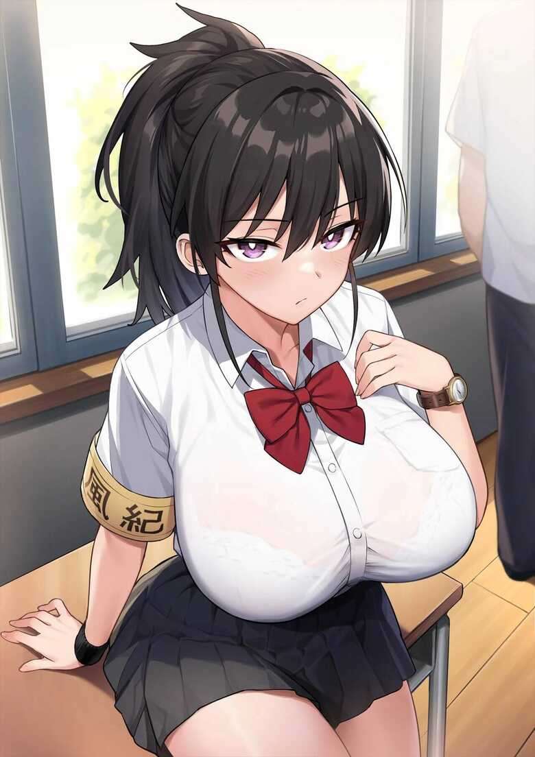 [TRY] Atarashii Fuuki Iinchou ga Kyonyuu Sugiru Ken 2 [Spanish] [theFaFa] [Uncensored]